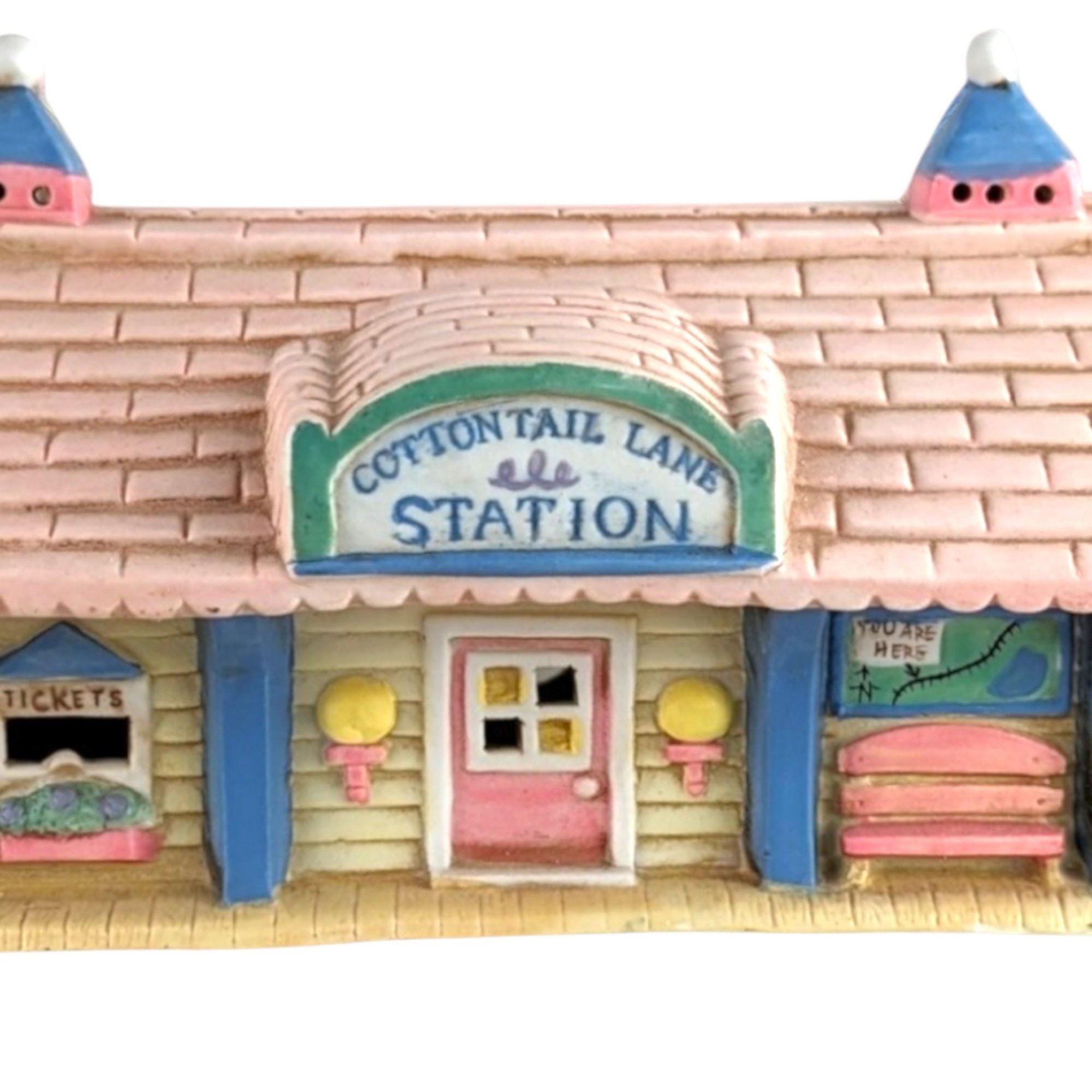 Vintage Midwest Cottontail Lane Station