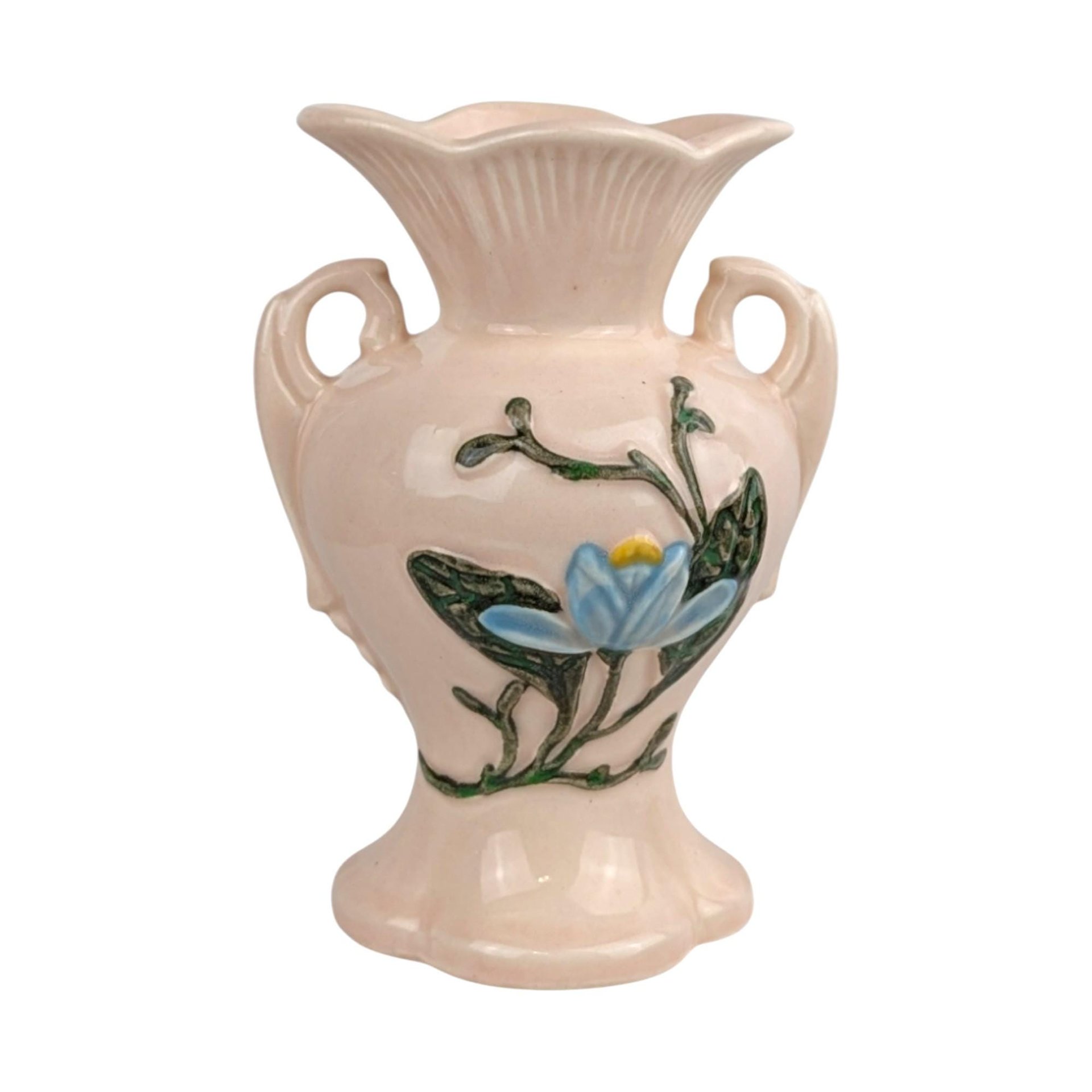 Vintage Pink Ceramic Vase Collection