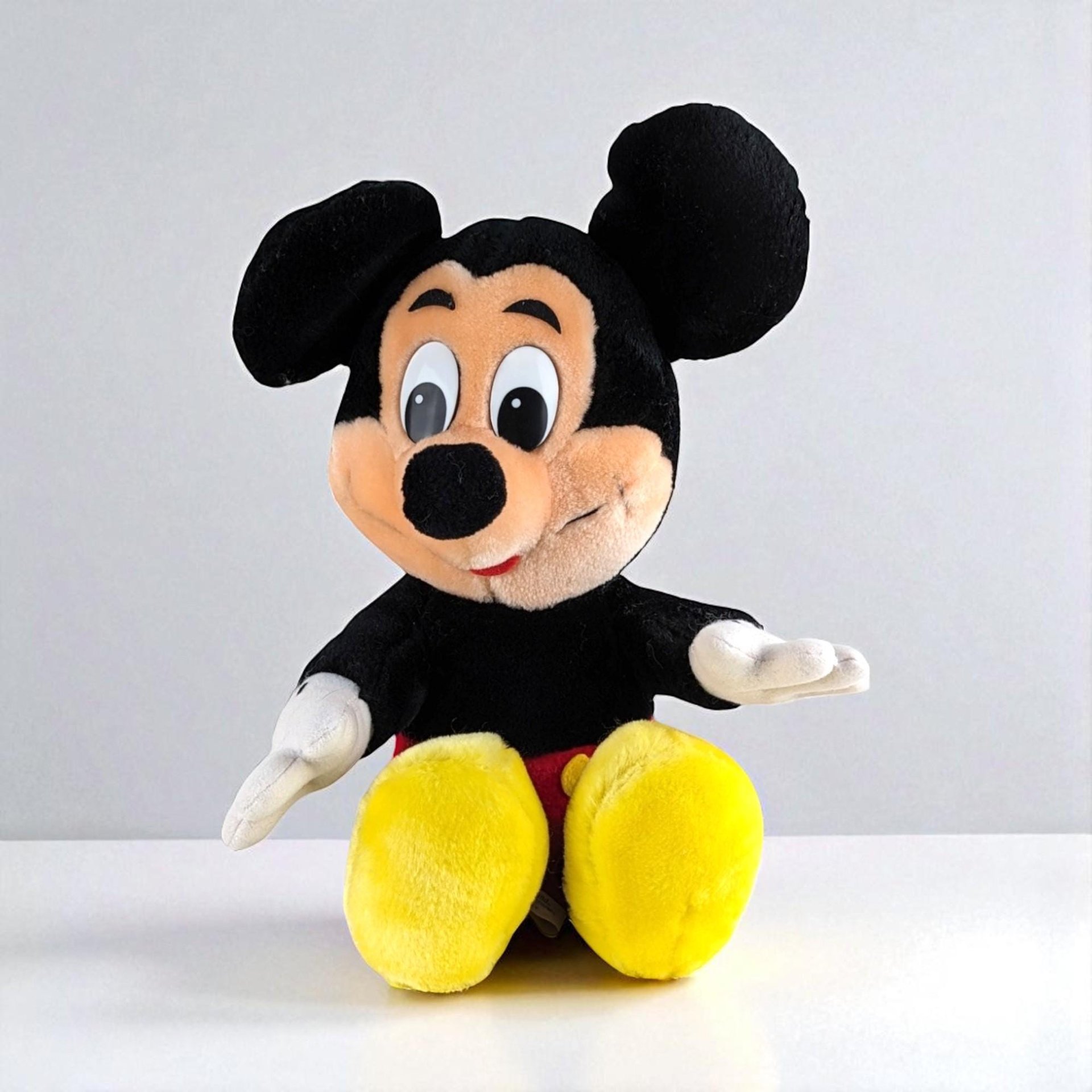 1980s Mickey Mouse Plush Toy