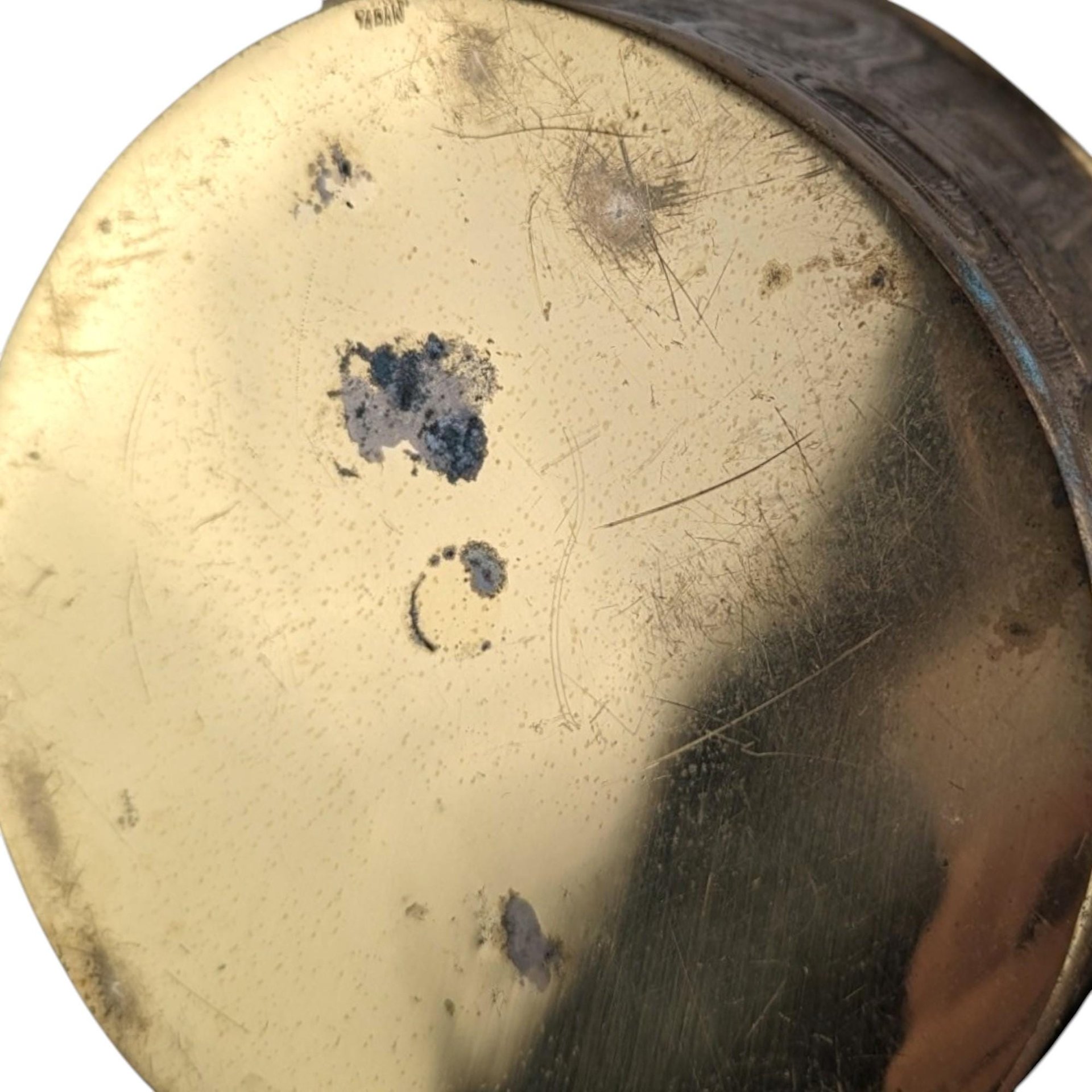 Vintage Chinese Brass Silk Iron