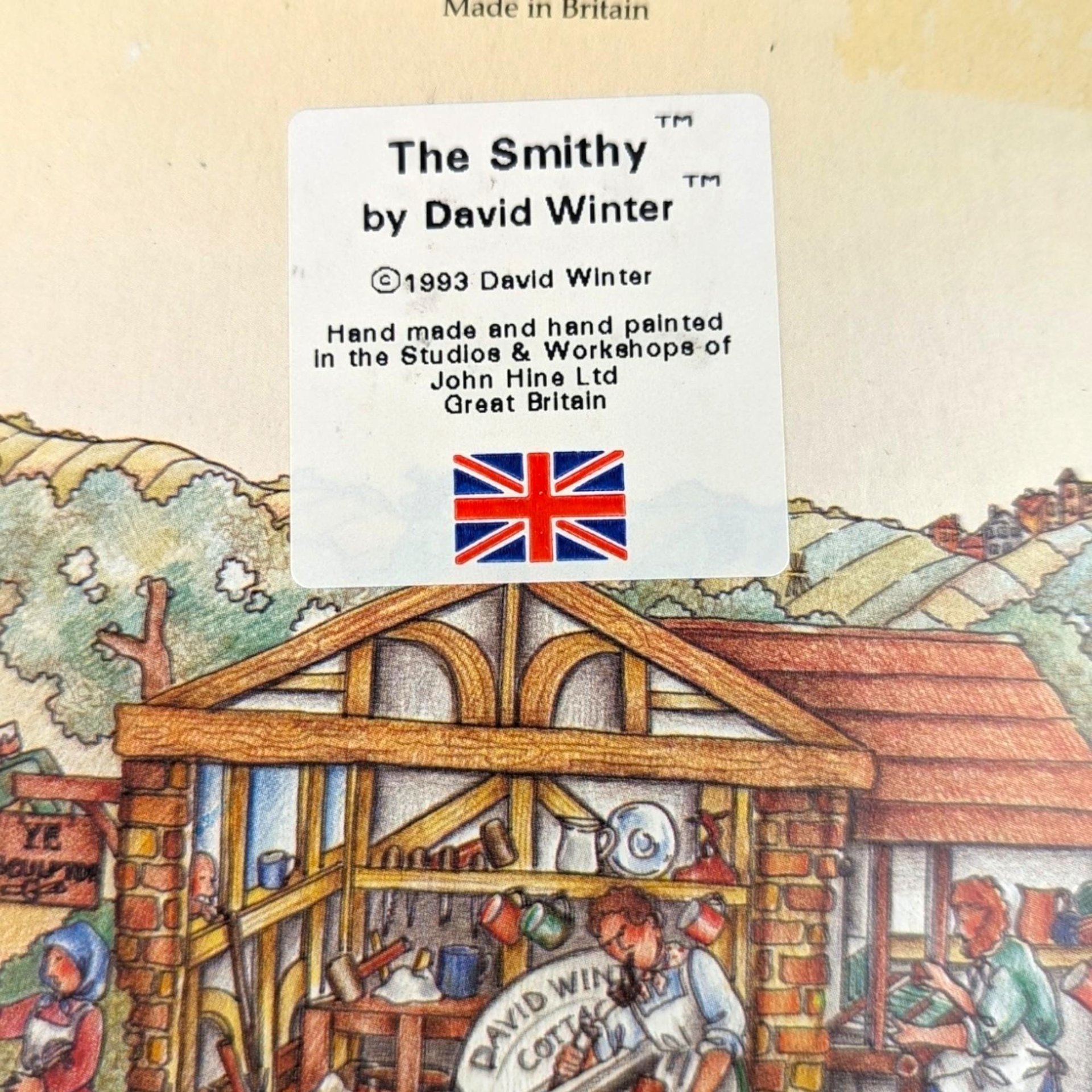 1993 David Winter The Smithy Cottage