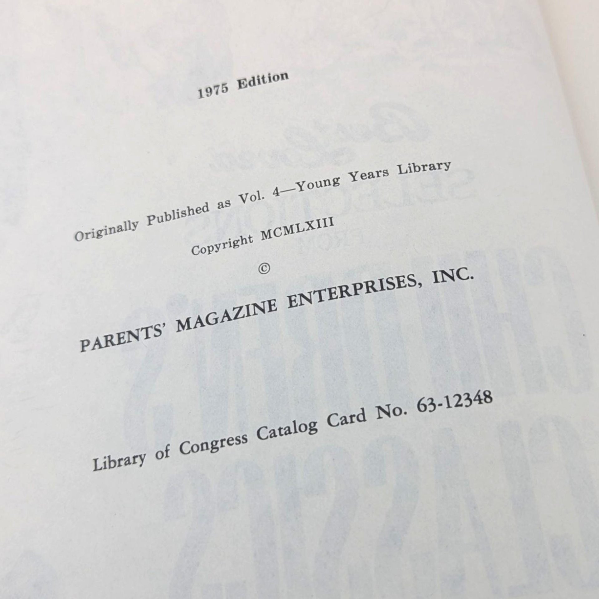 1975 Best Loved Selections from Children's Classics