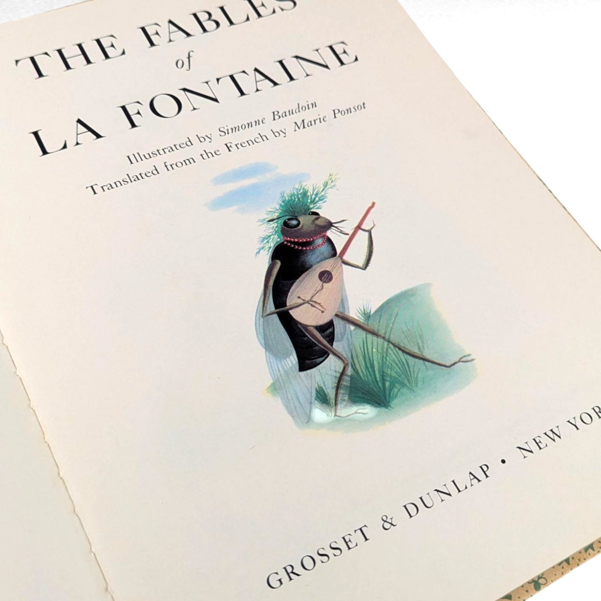 1957 The Fables of La Fontaine