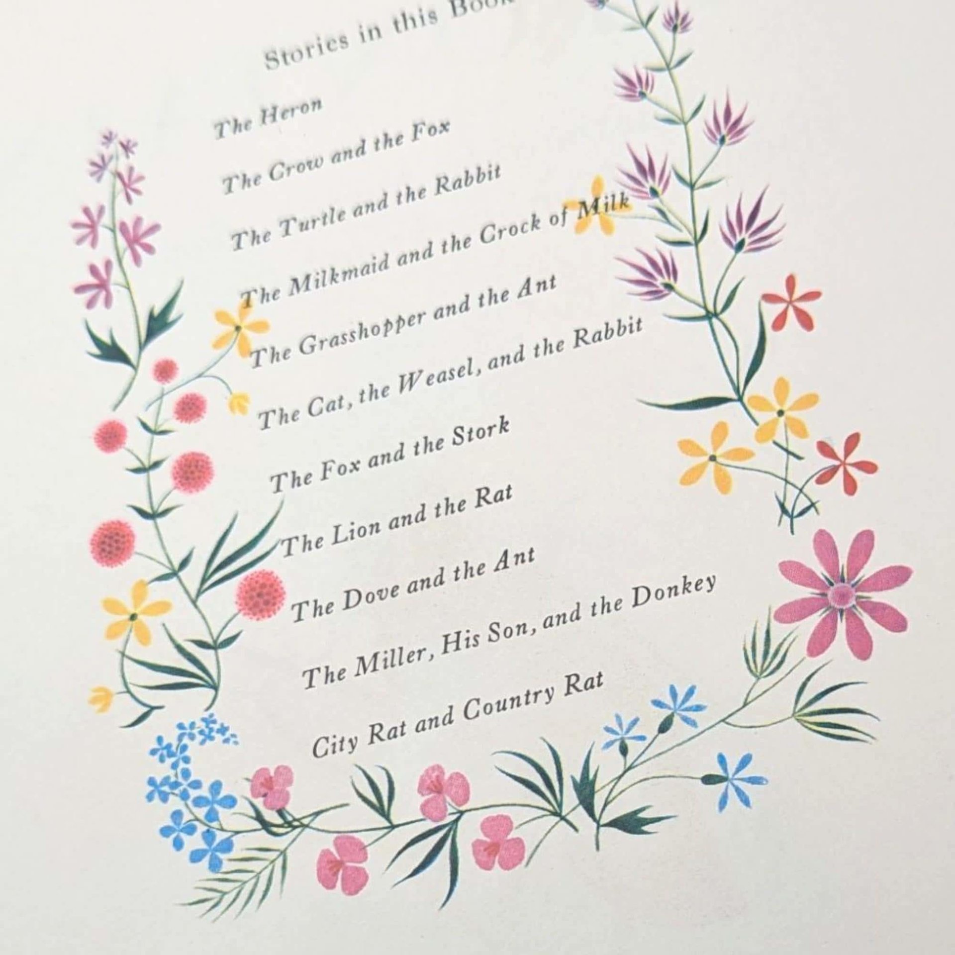 1957 The Fables of La Fontaine