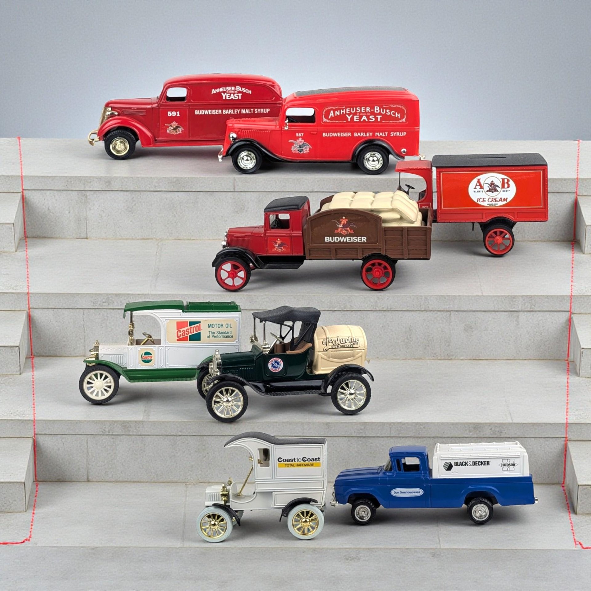 Vintage ERTL Die Cast Replica Banks
