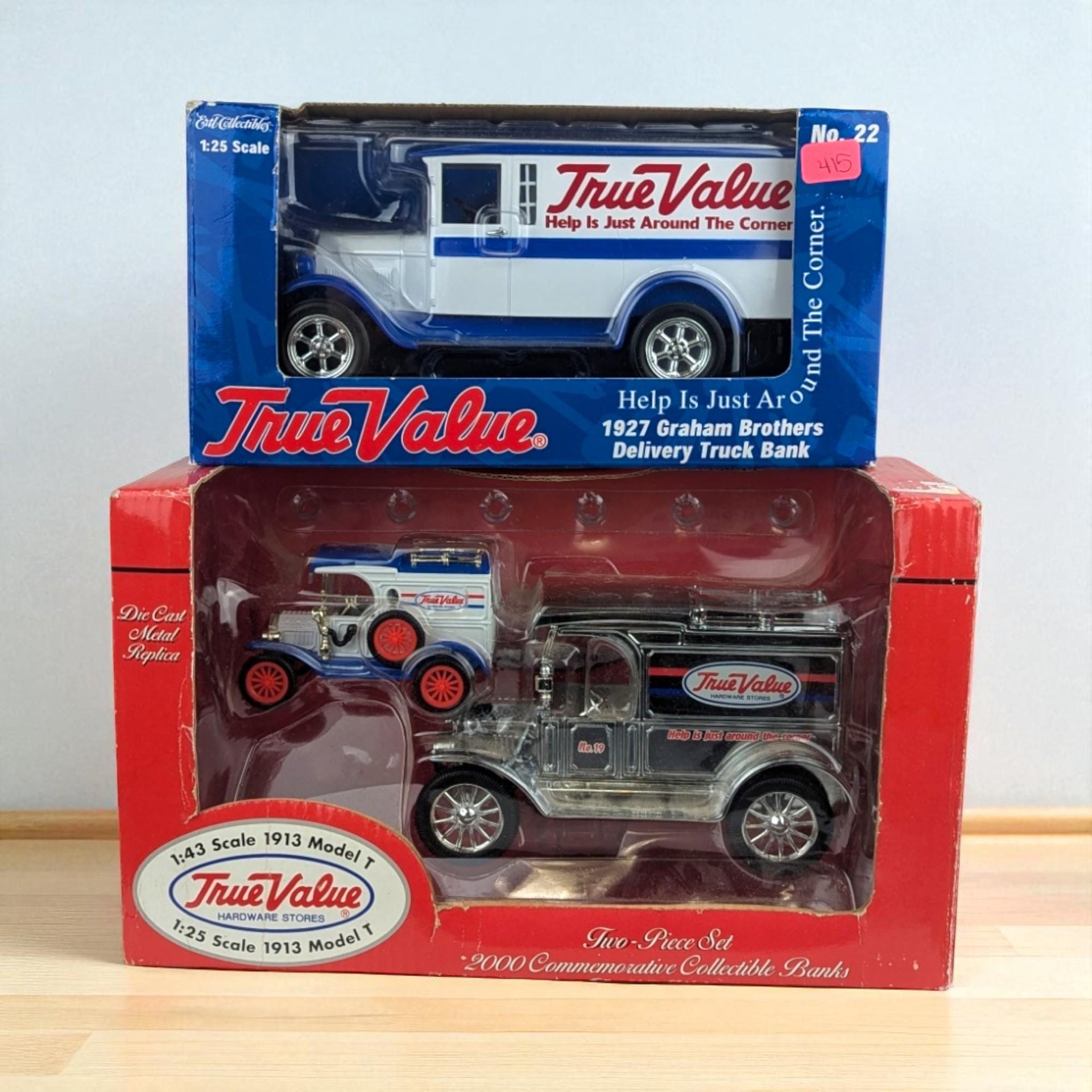 Vintage ERTL True Value Replica Banks