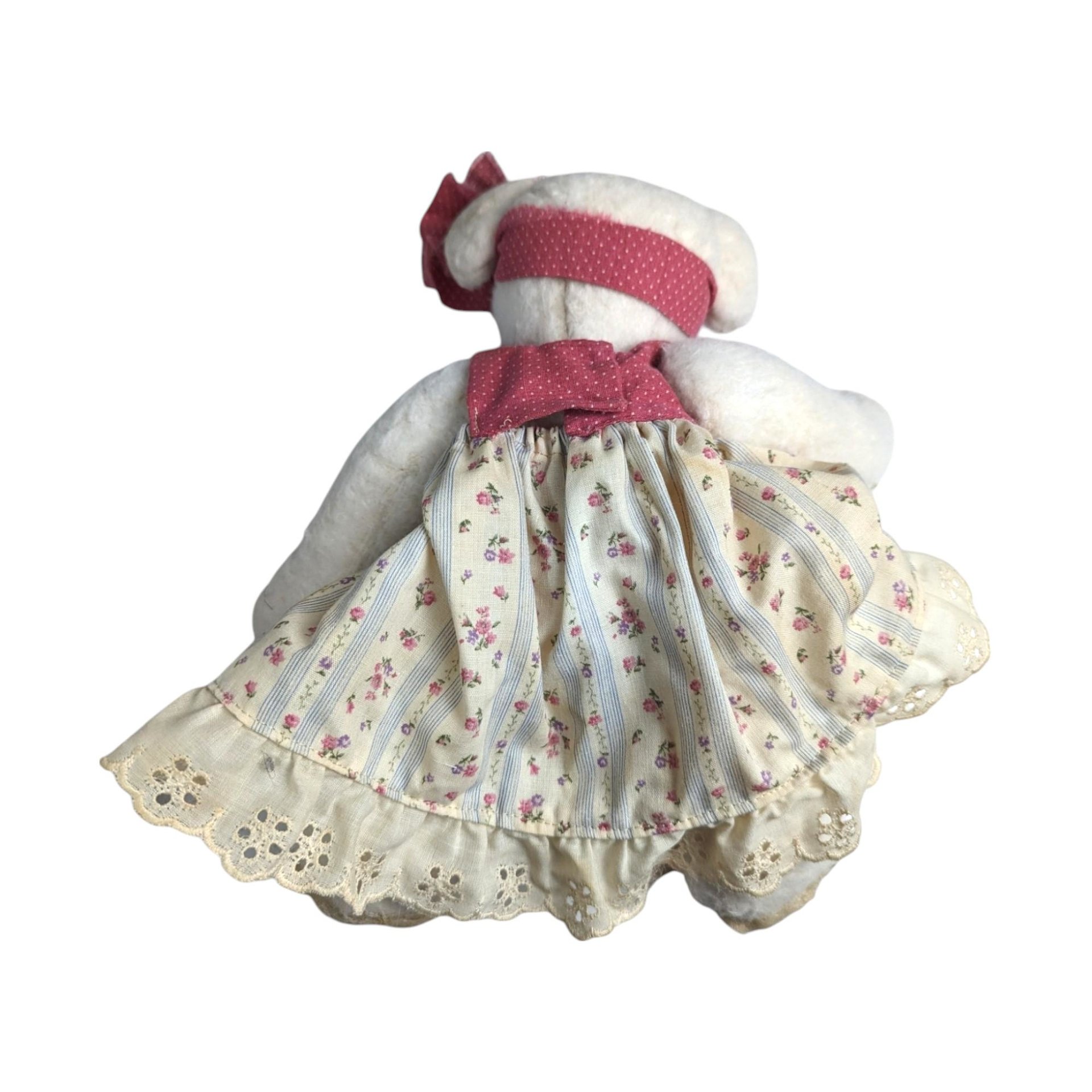 1997 Handmade Signed Girl Teddy Bear