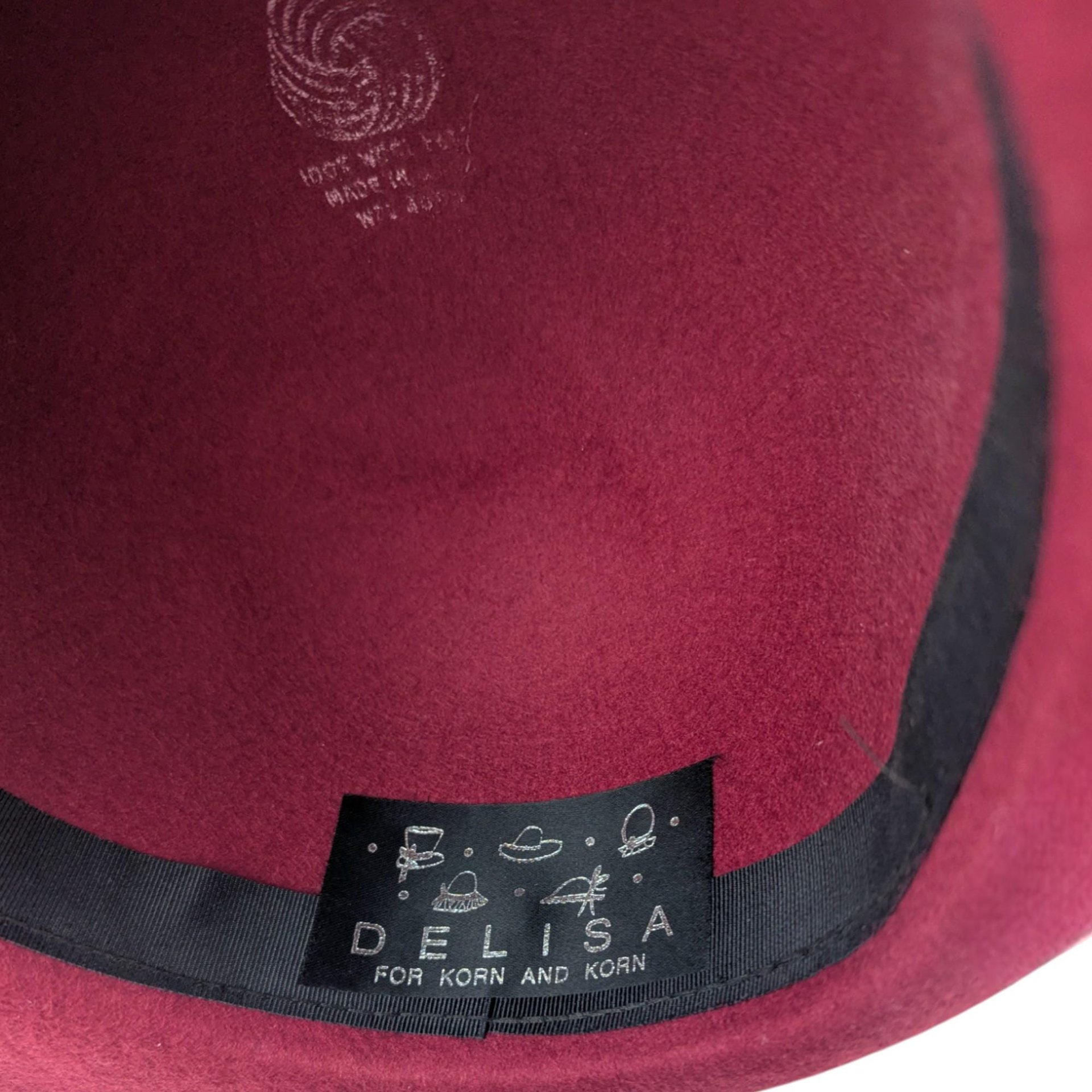 Vintage Delisa Wool Women's Hat