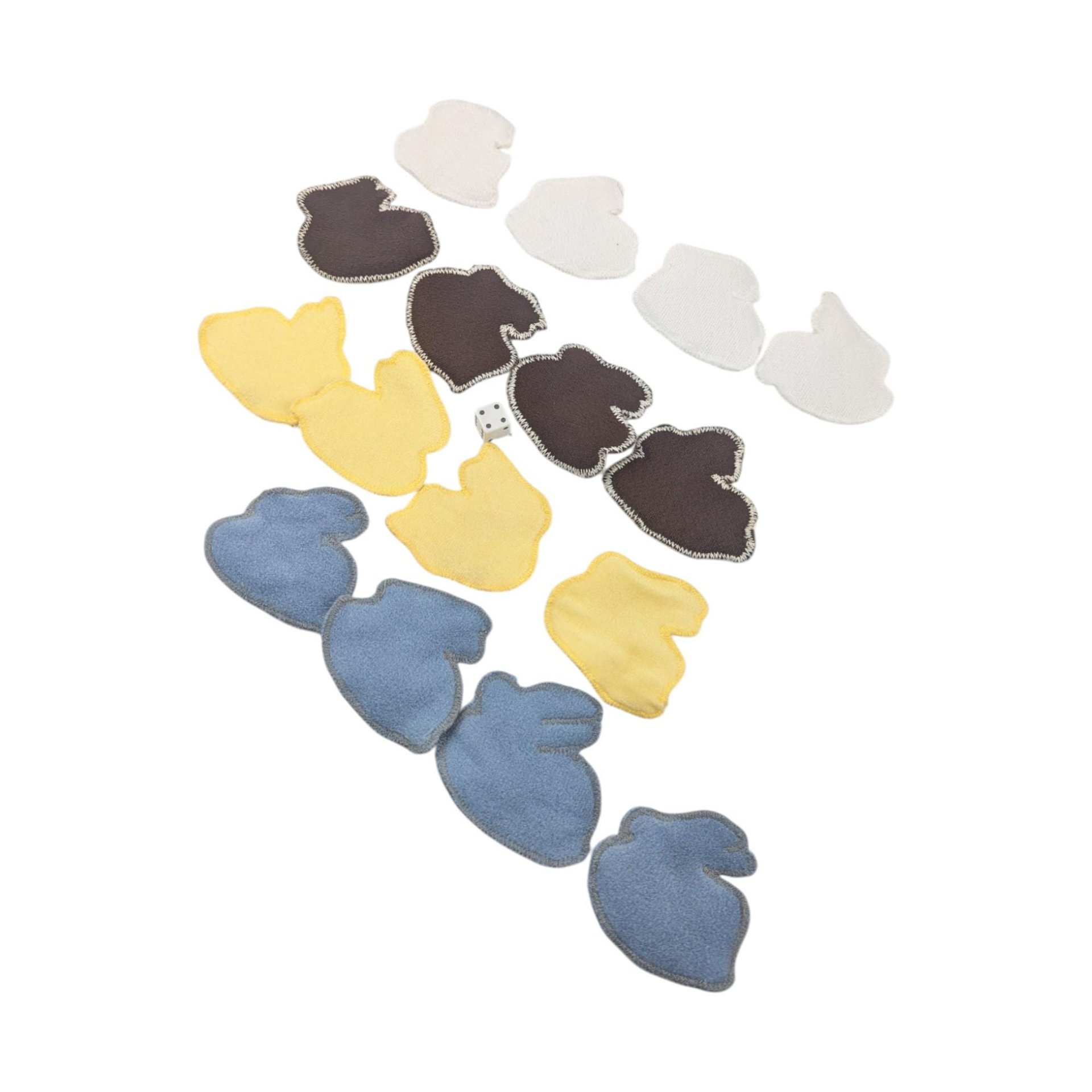 Vintage Handmade Bunnies in the Woods