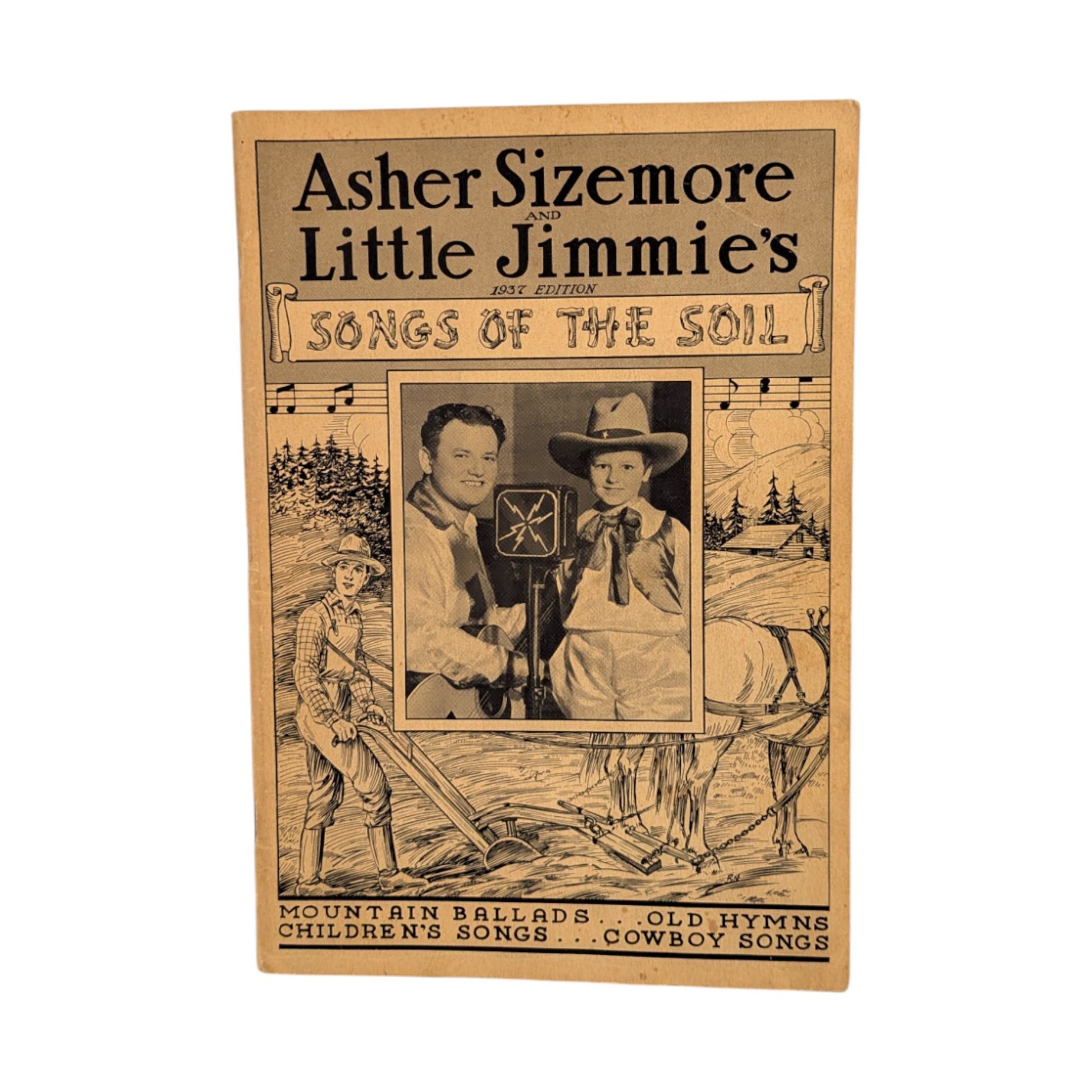 1937 Asher Sizemore and Little Jimmie Songbook