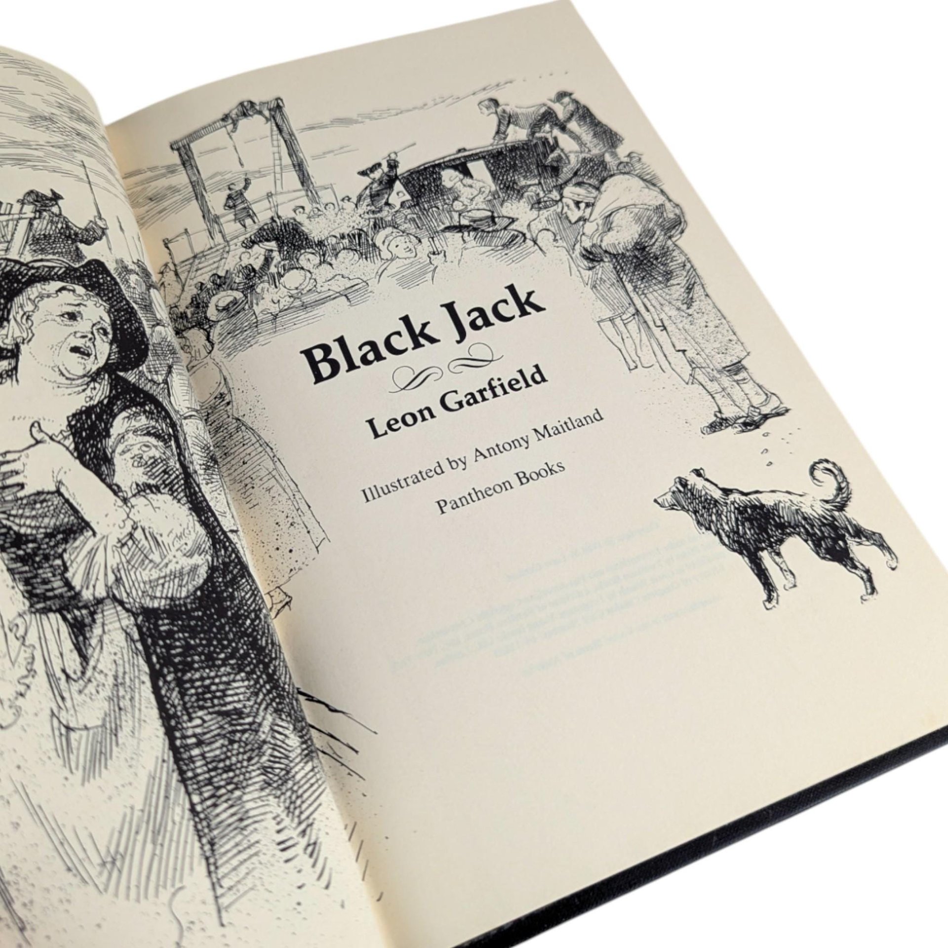 1968 Black Jack Hardcover, Leon Garfield