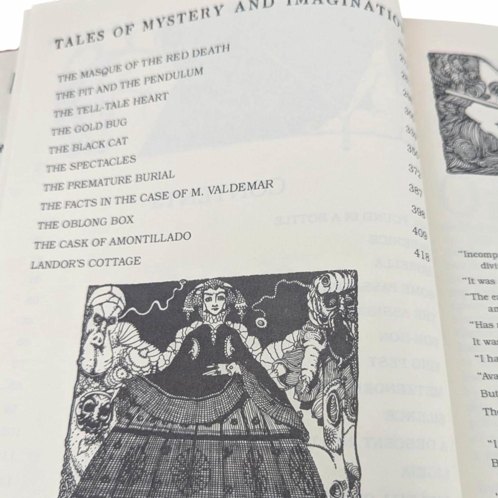 Vintage Tales of Mystery and Imagination: Edgar Allan Poe Hardcover