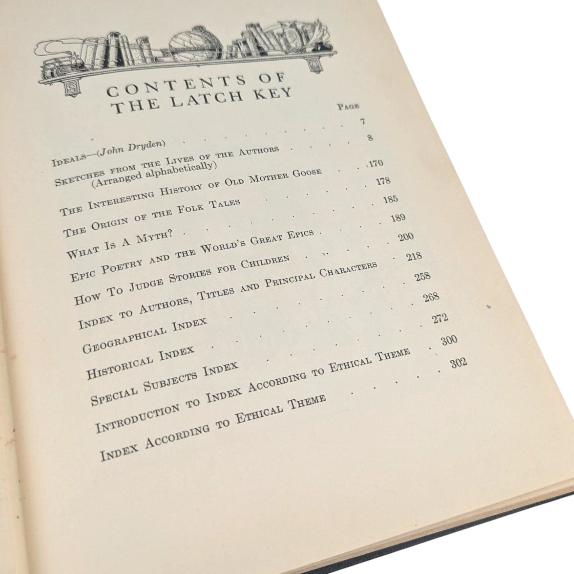 1921 The Latch Key of My Bookhouse: Olive Beaupre Miller Hardcover