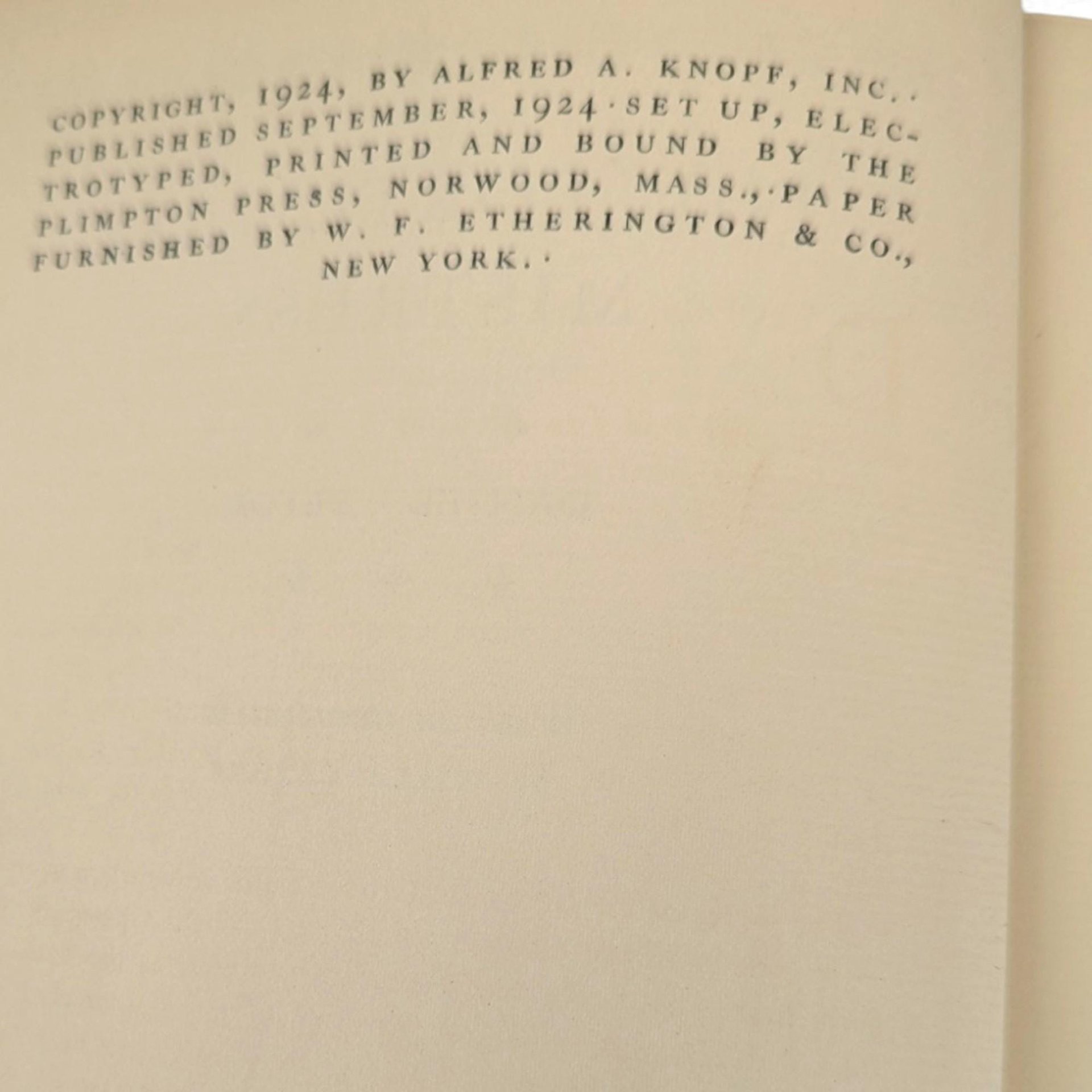 1924 The Fortunate Mistress, Daniel Defoe
