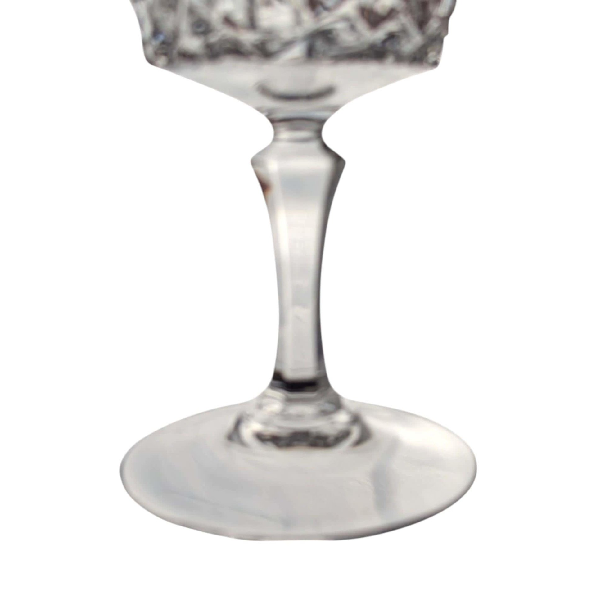 Vintage Crystal D'Arques Wine Glasses: Set of 6 Taille Combourg