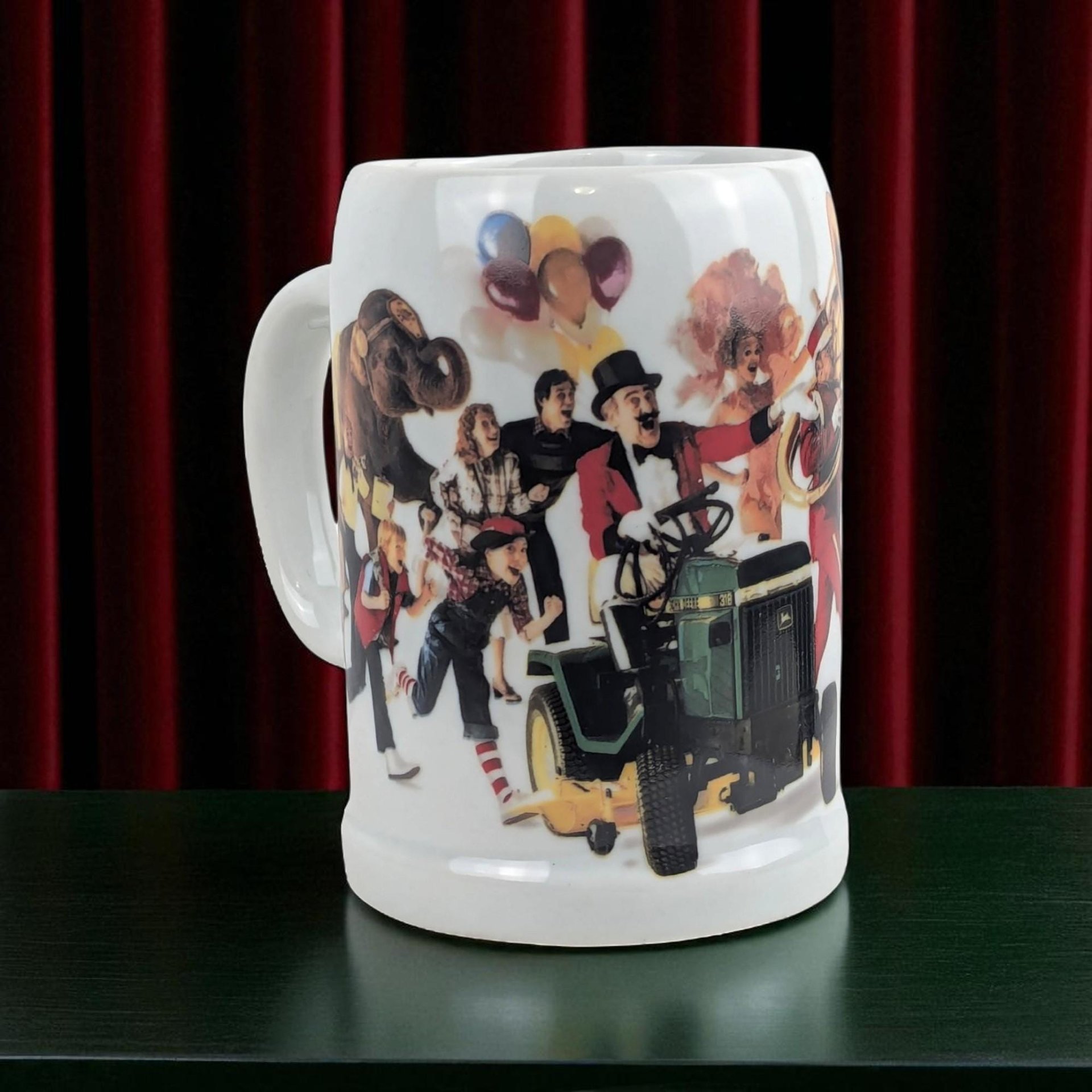 1983 John Deere "Circus of Value" Advertising Mug