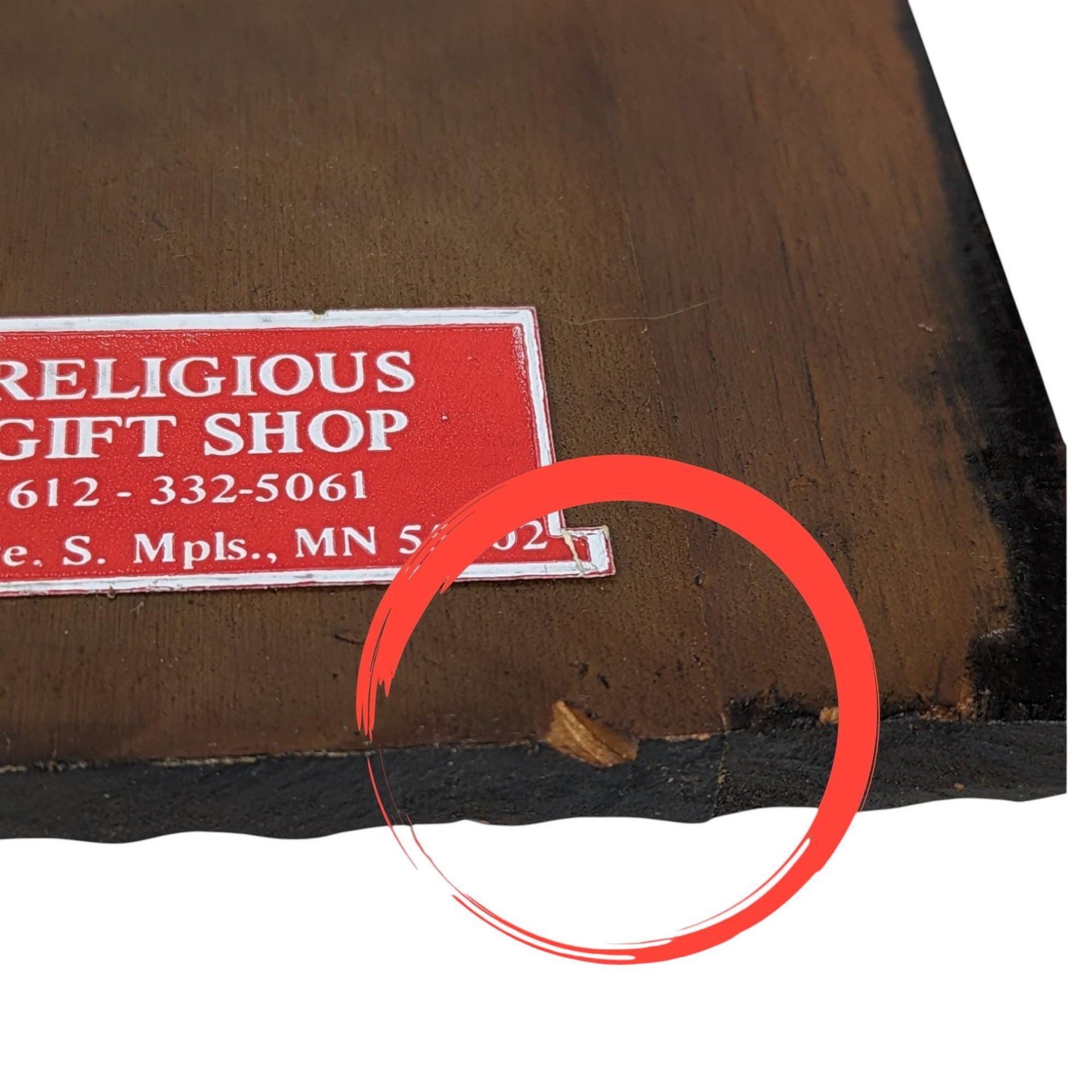 Vintage Wood Plaques: Psalms and Peter