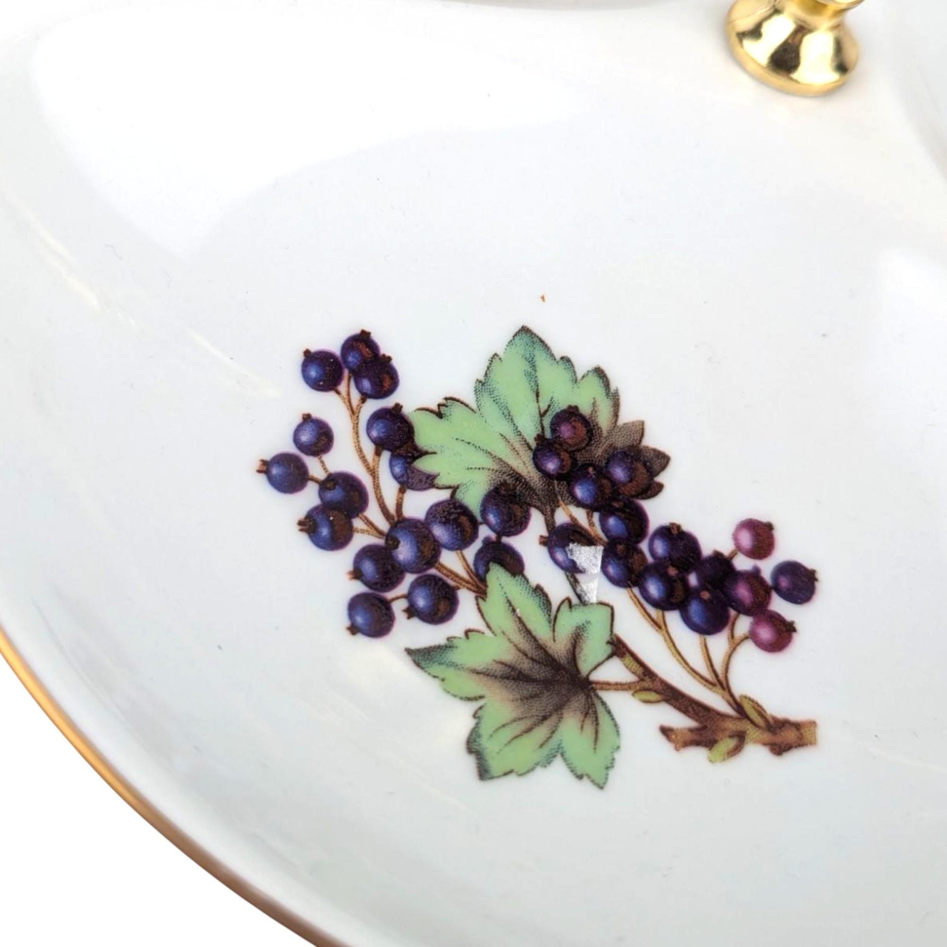 1961 Royal Worcester Evesham 3 Part Relish Dish