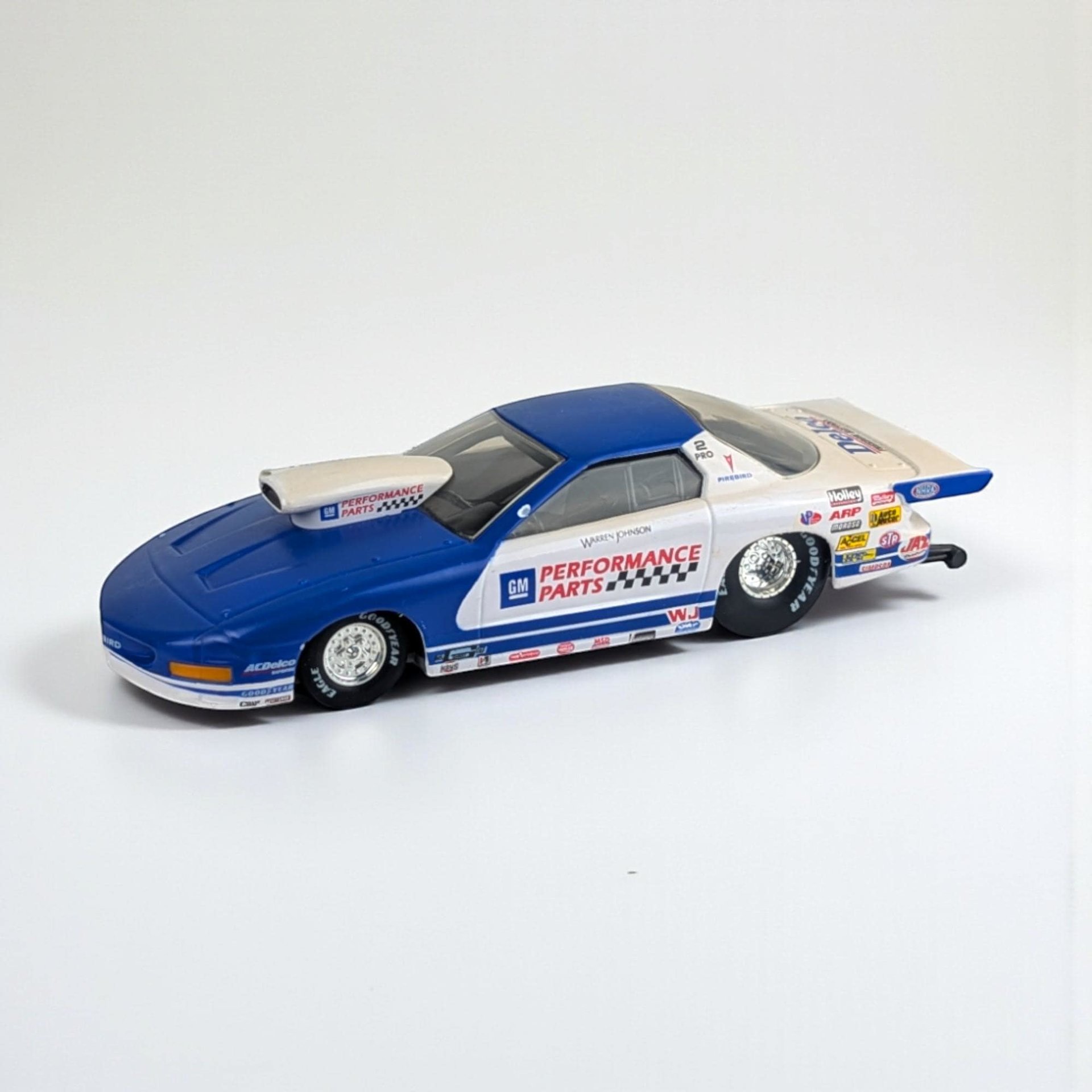 1997 Racing Champions Warren Johnson GM Firebird Model Car