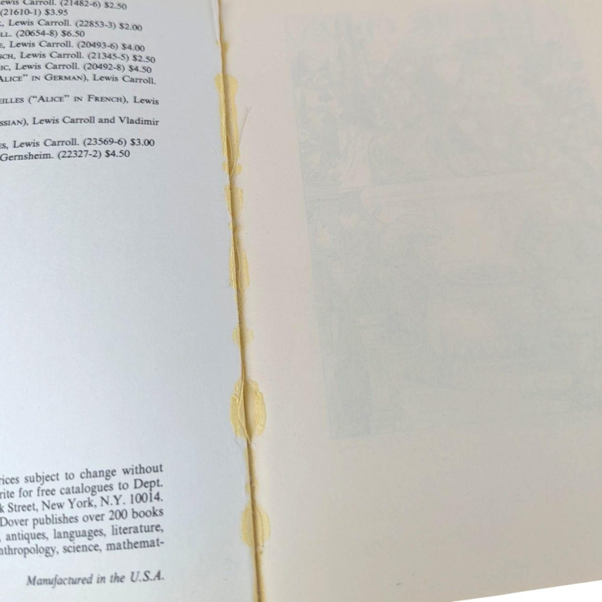 1974 Alice's Abenteuer im Wunderland, German Lewis Carroll Book