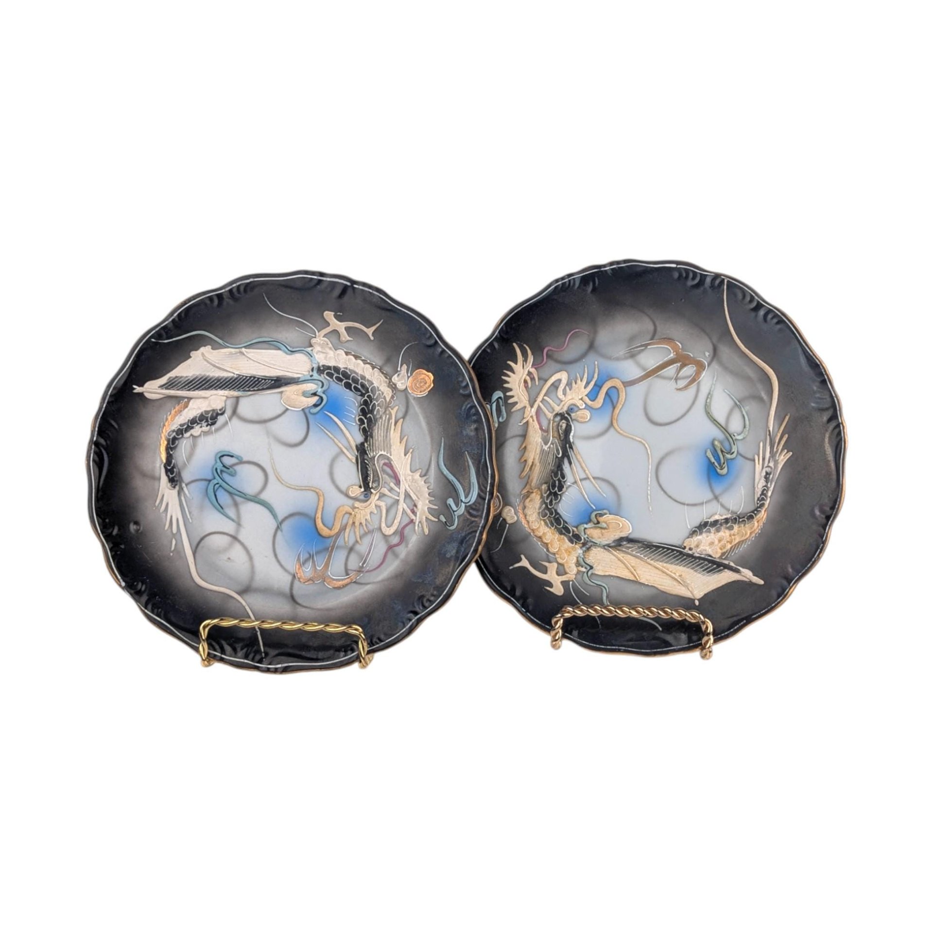 1920s Japanese Dragonware Plates