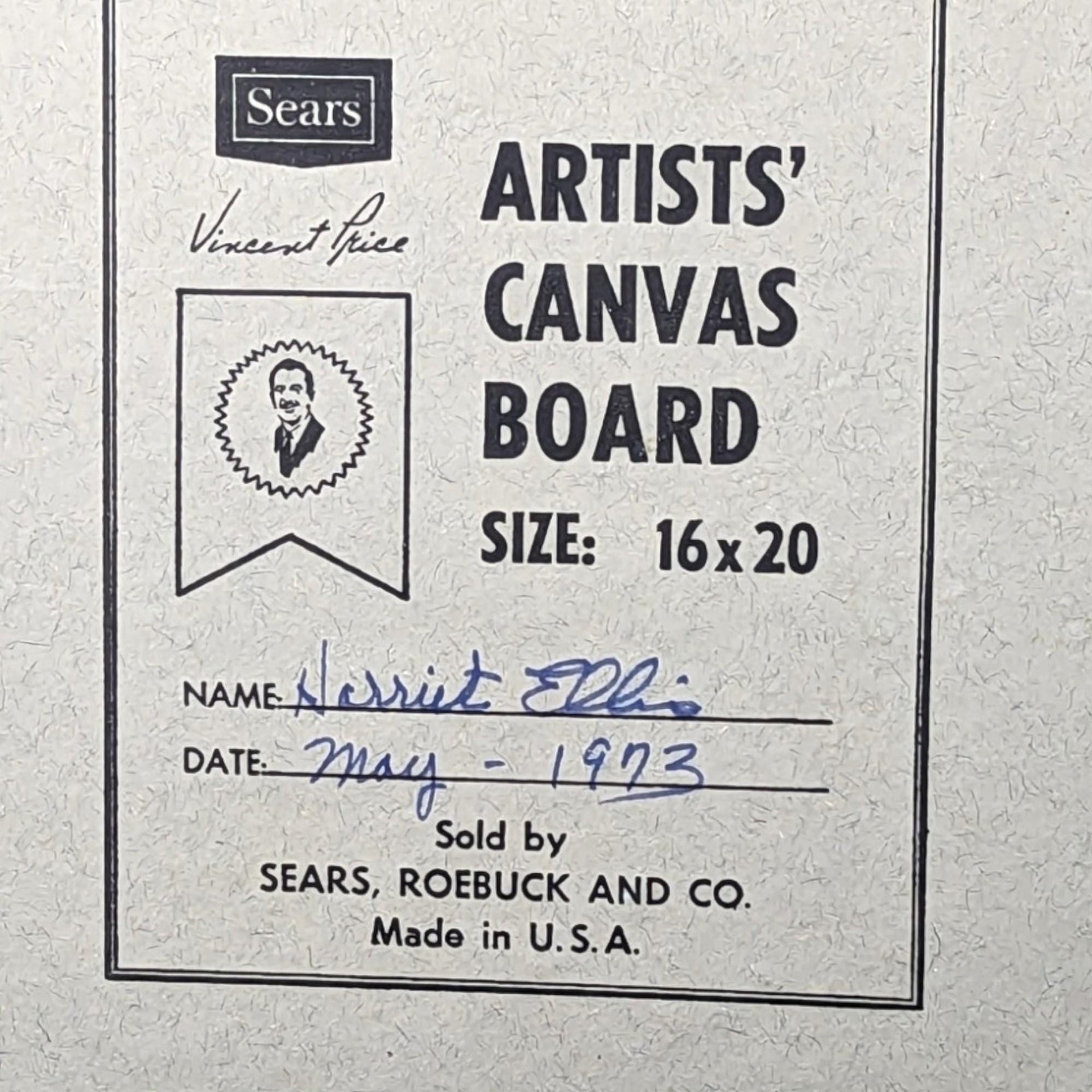 1973 Raggedy Ann Painting: Harriet Ellis Original Art