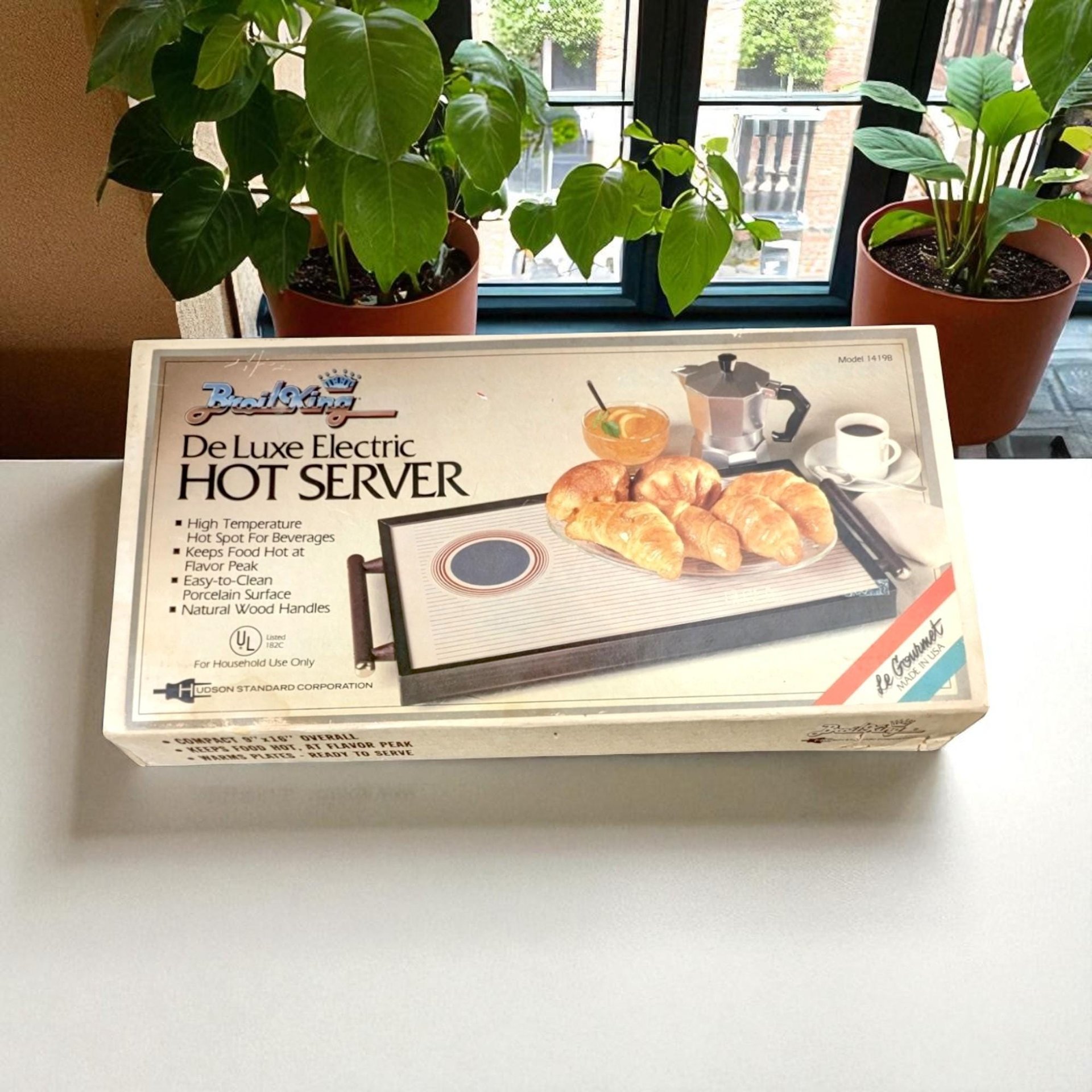 Vintage Broil King Electric Hot Serve Warming Tray