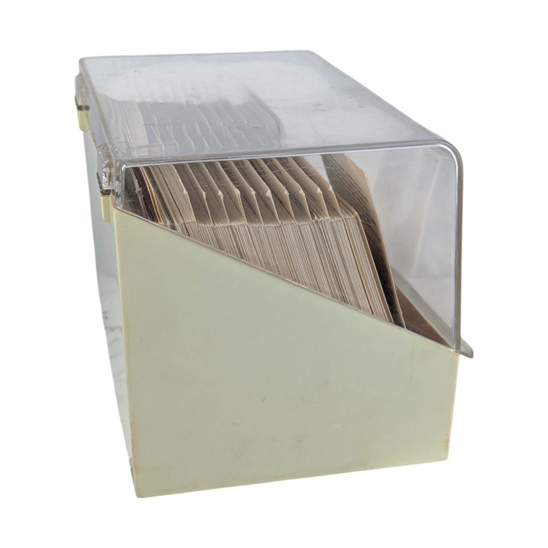 1973 McCall's Great American Recipe Card Box