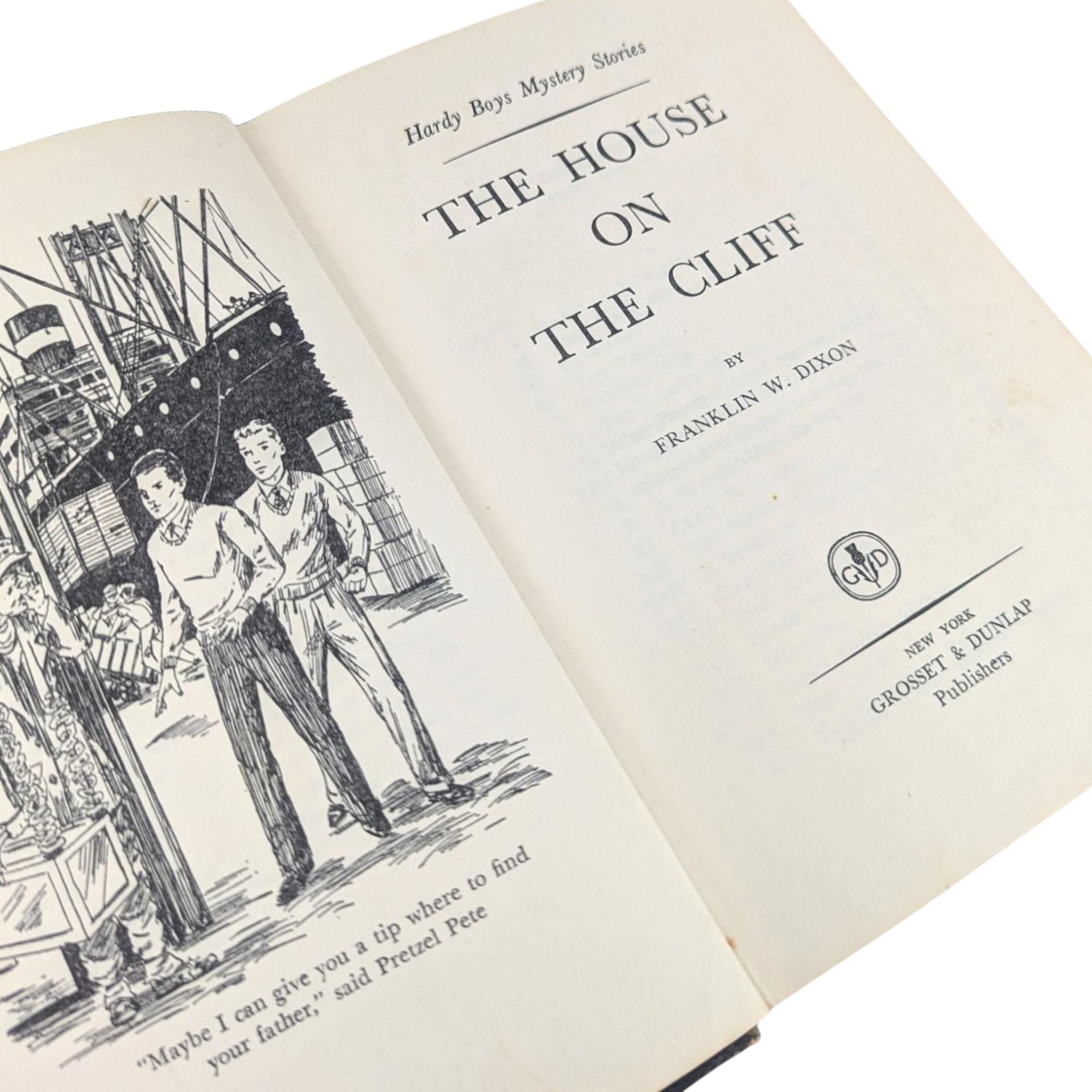 Trio of Vintage Hardy Boys Hardcover Books