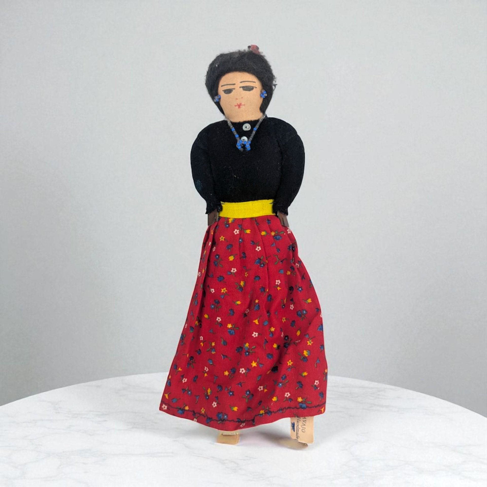 Vintage Navajo Handmade Woman Doll