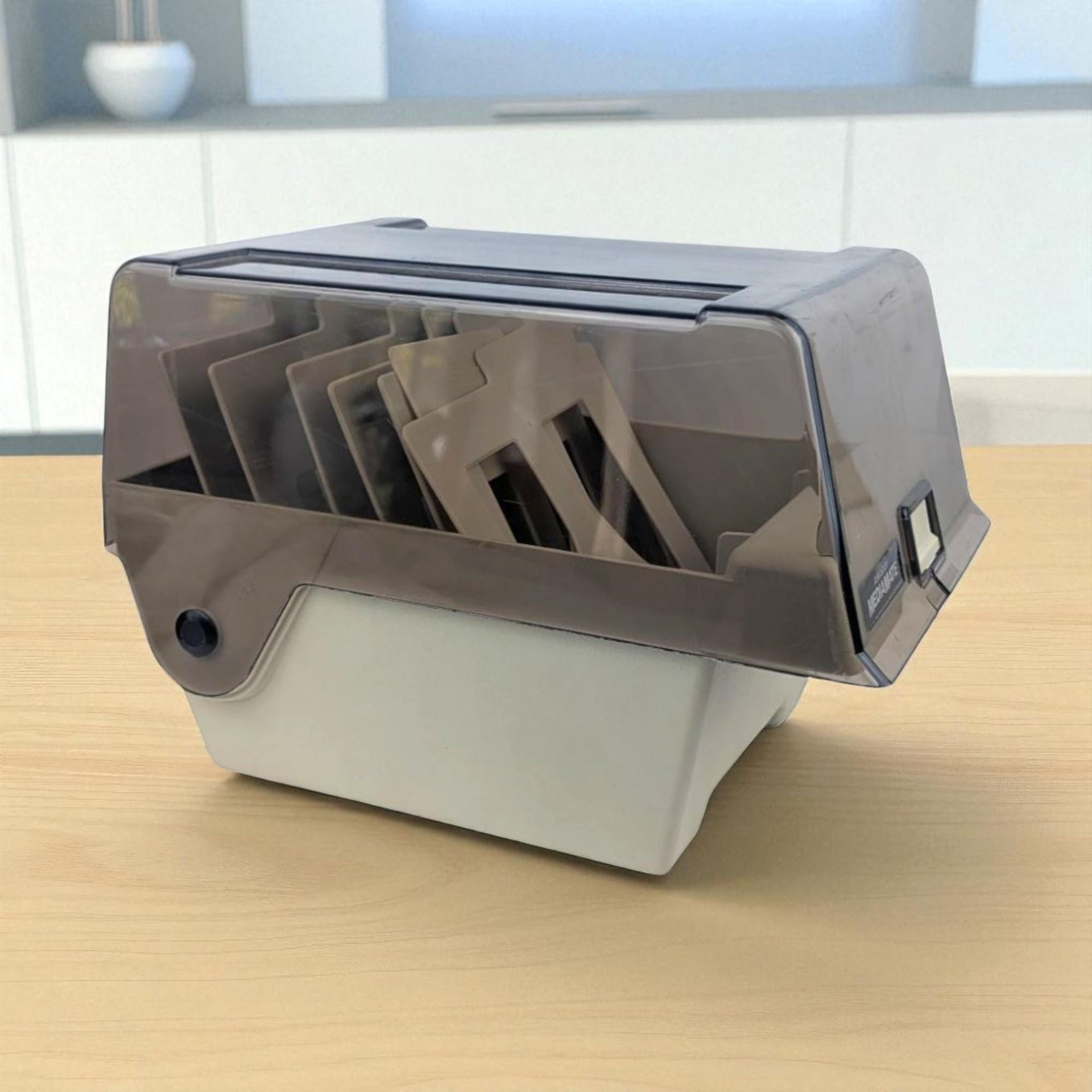 1980s Amaray Media Mate 5.25 Floppy Disk Box