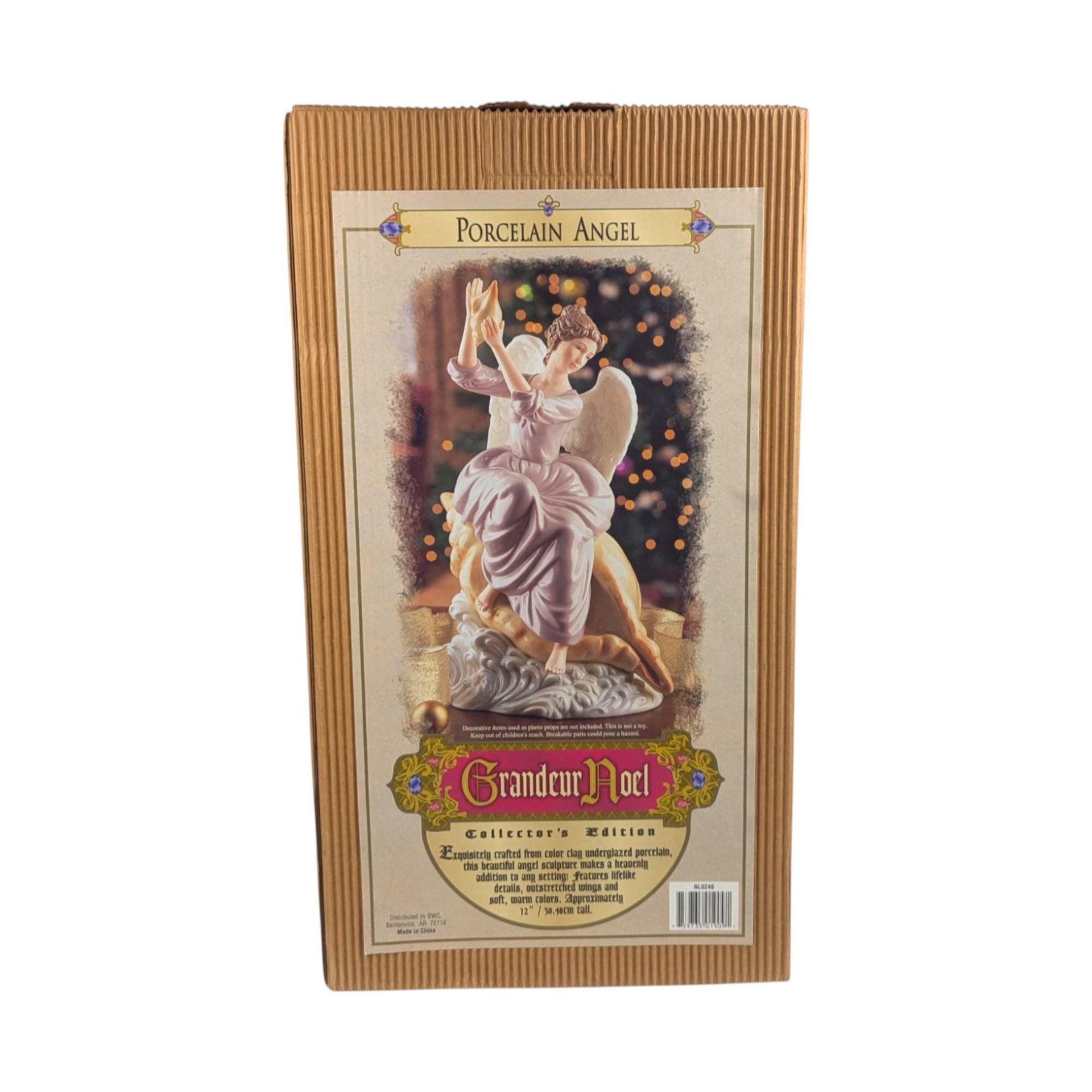 2002 Grandeur Noel Porcelain Angel Figurine