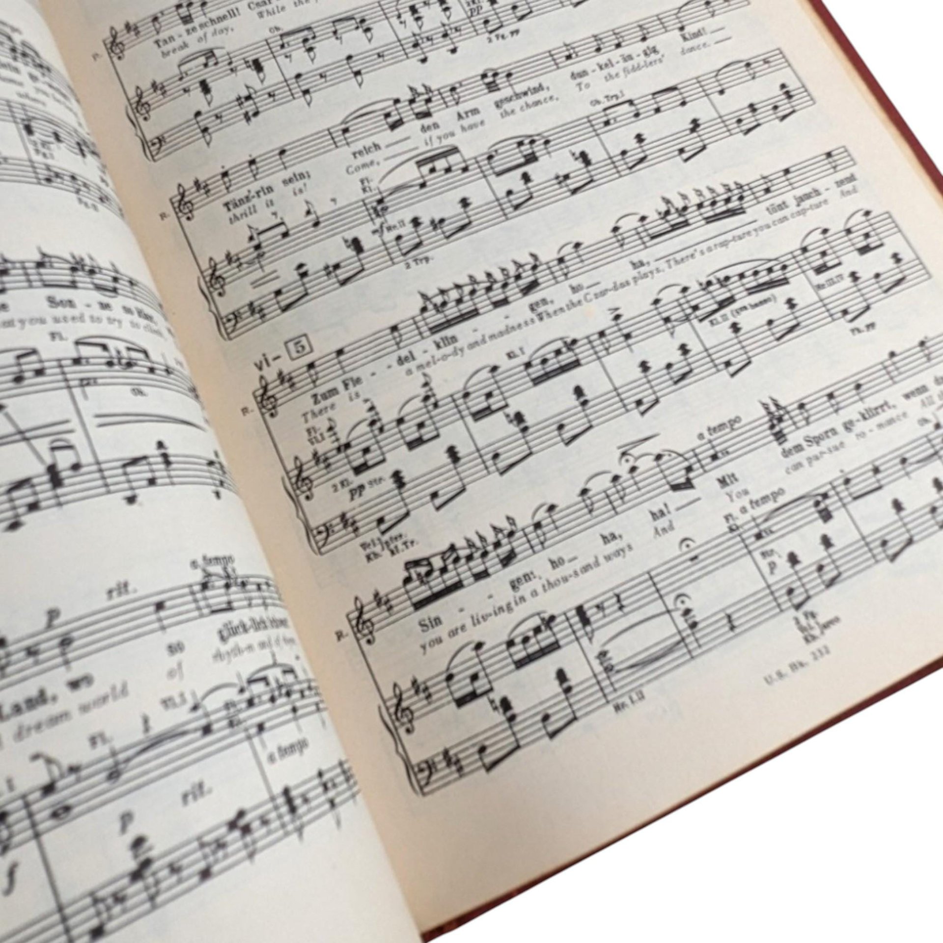 1951 Fledermaus Opera Vocal Score: Johann Strauss Book