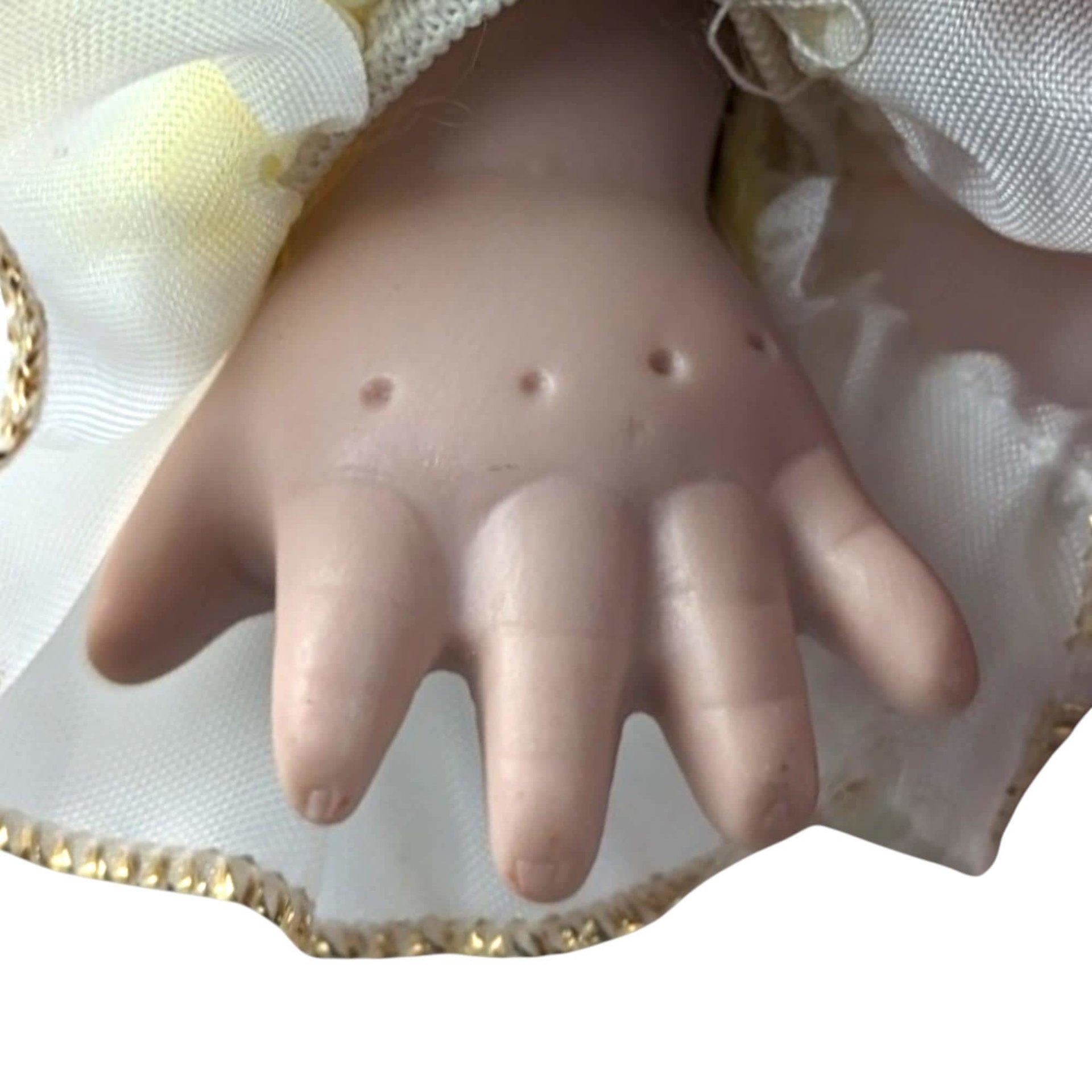 Vintage 19" Harlequin Jester Doll