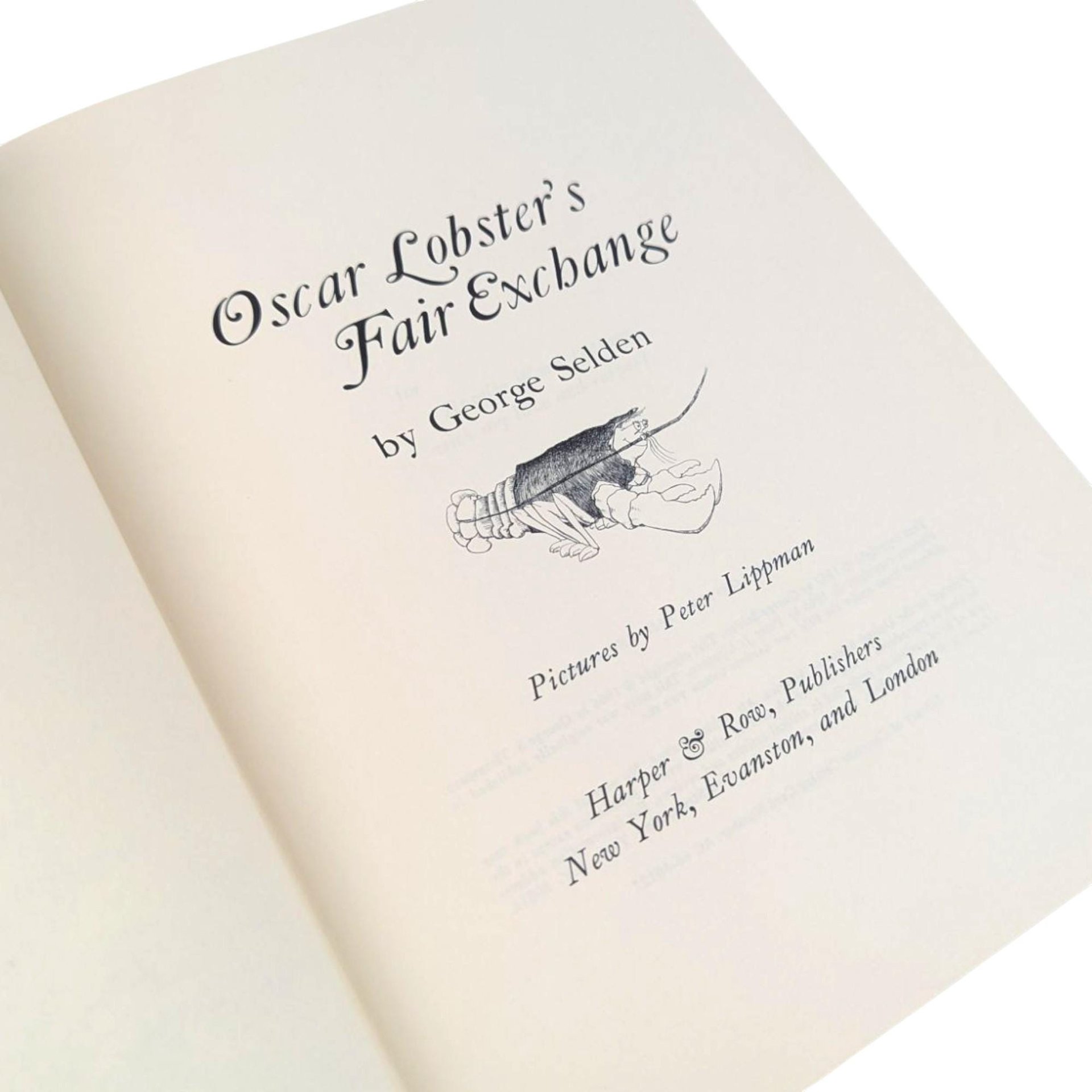 1966 Oscar Lobster's Fair Exchange, George Selden