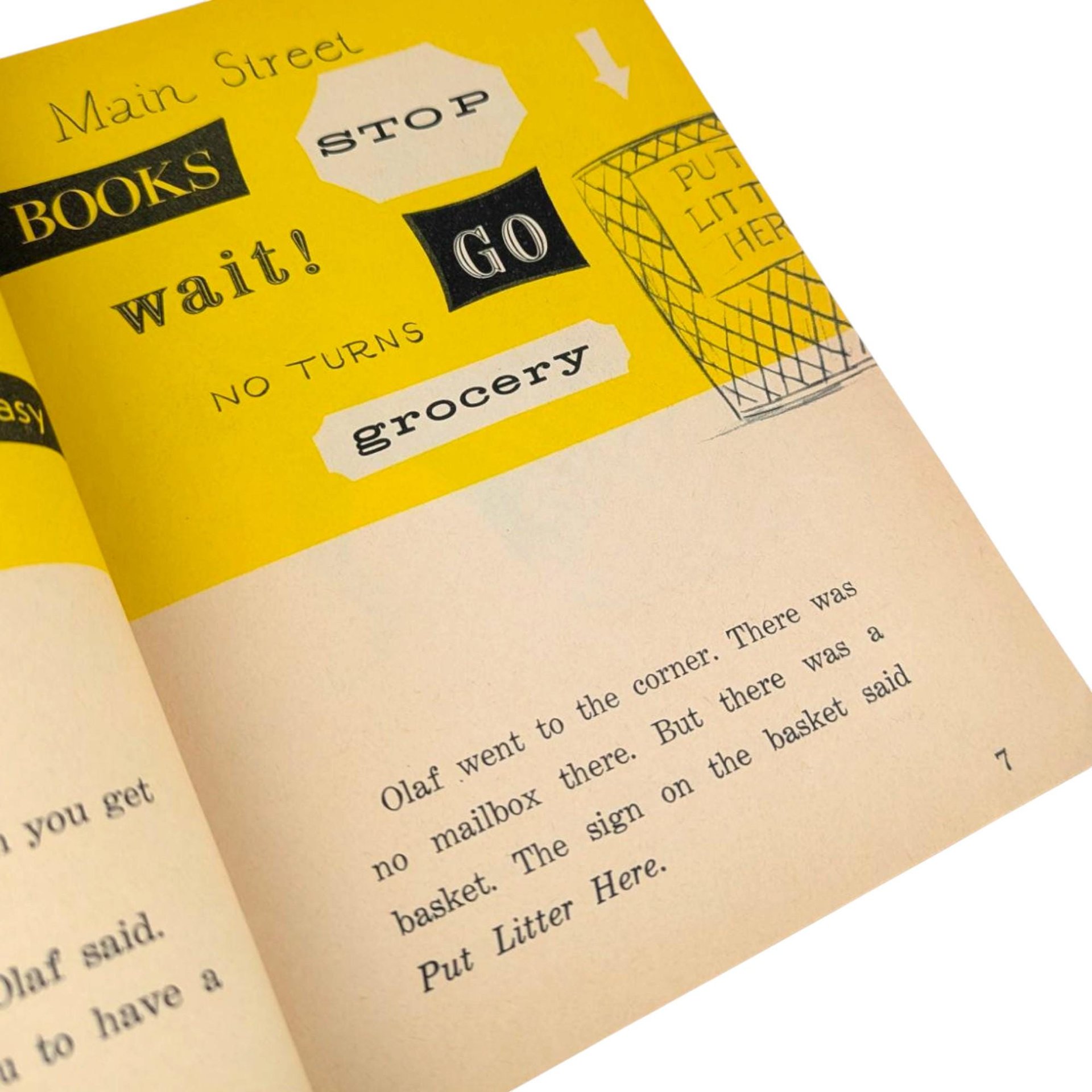 1961 Olaf Reads Softcover, Joan Lexau