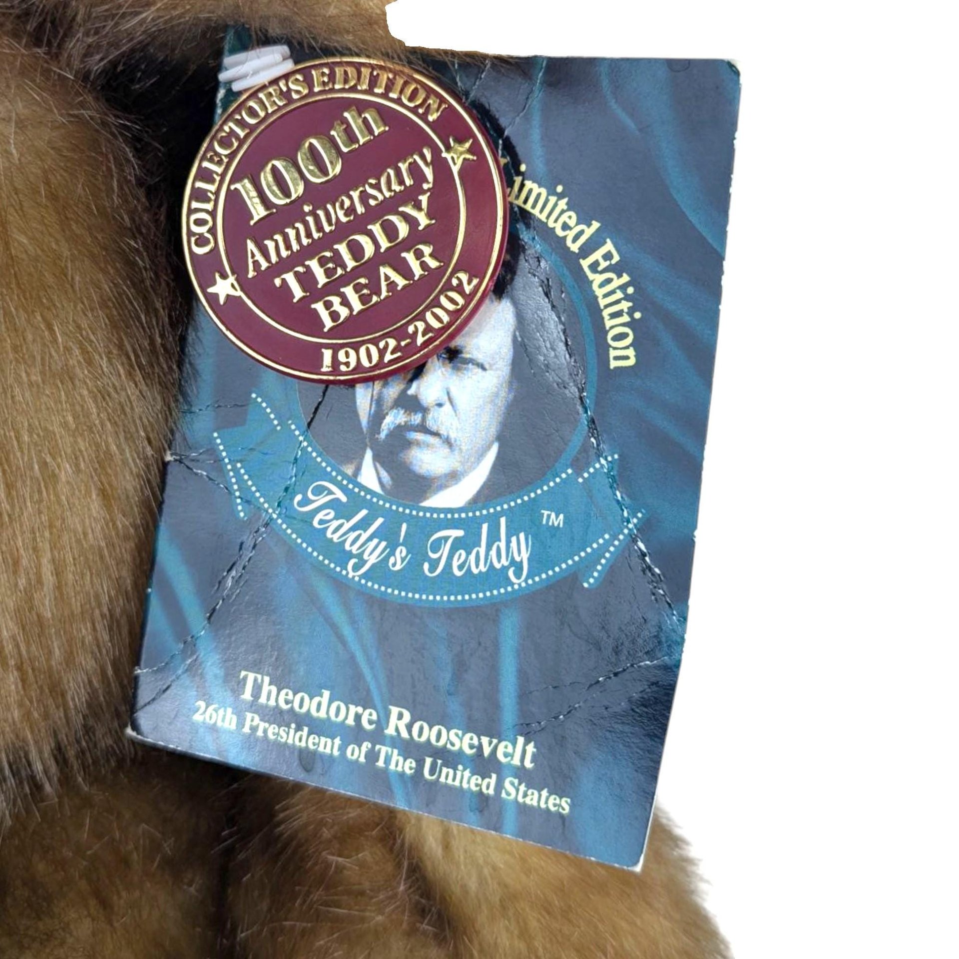 2002 Dandee 100th Anniversary Talking Teddy Bear