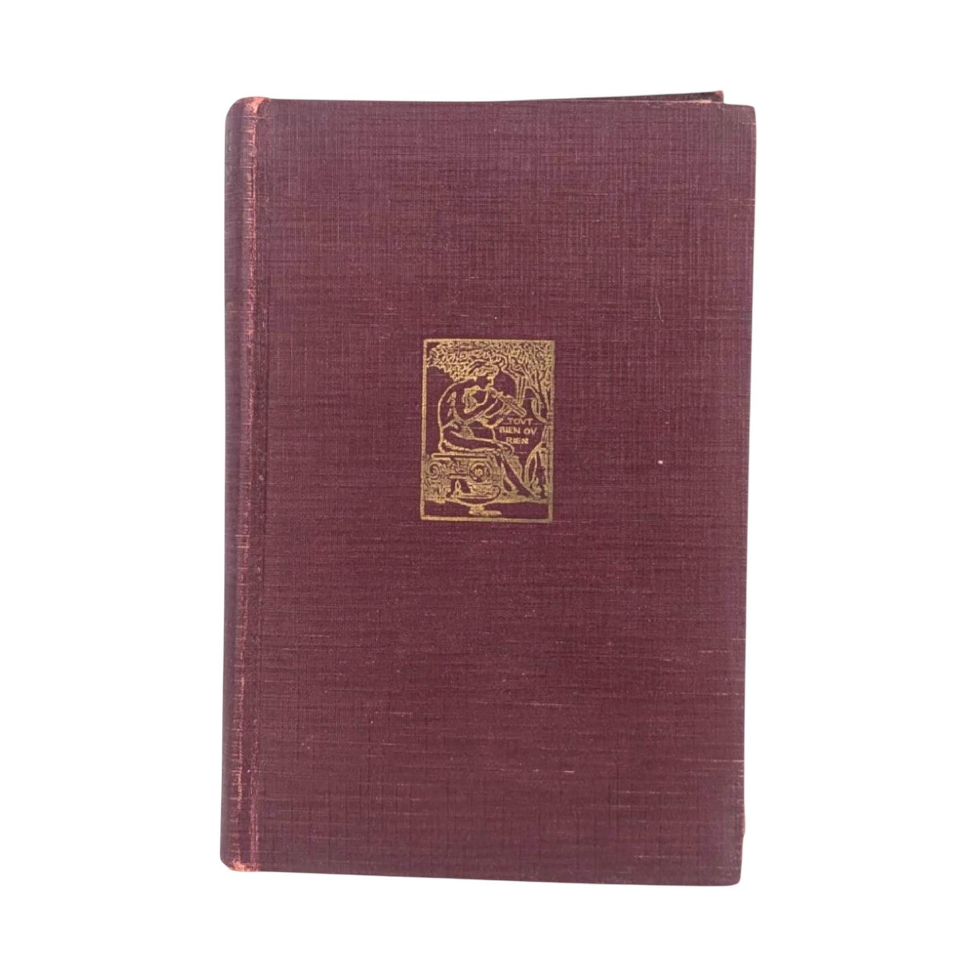 1924 Open Gates Poetry Book