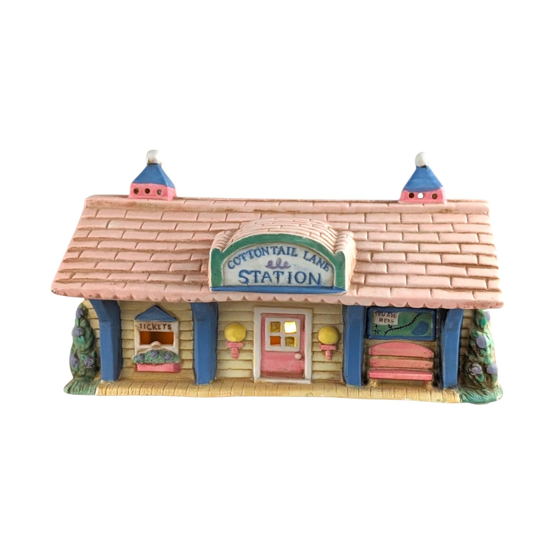 Vintage Midwest Cottontail Lane Station