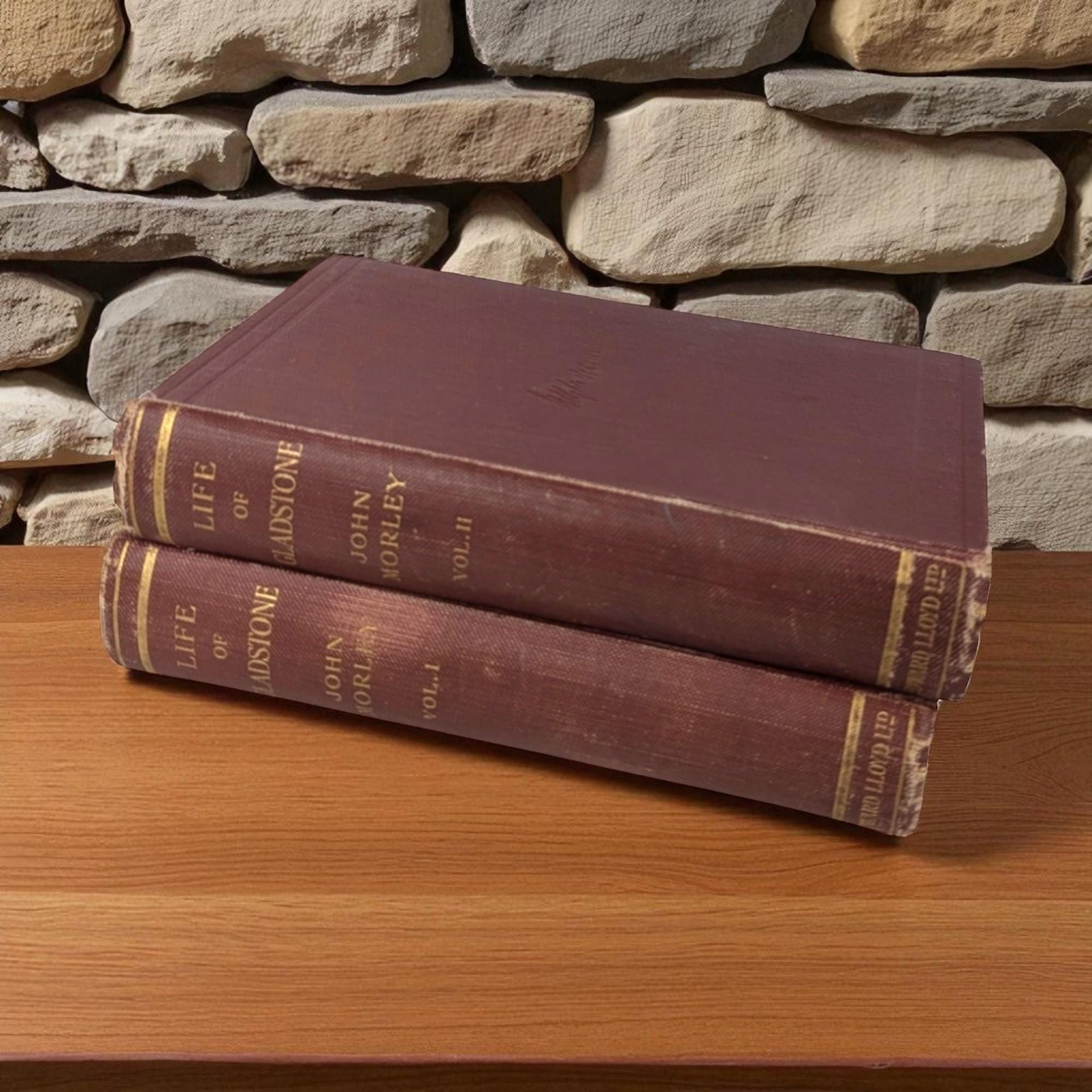 1908 Life of Gladstone Hardcover Set, John Morley