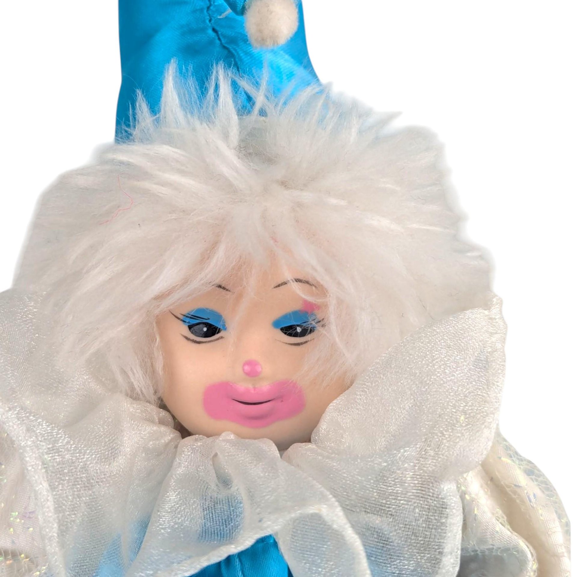 Vintage Porcelain Jester Baby Doll