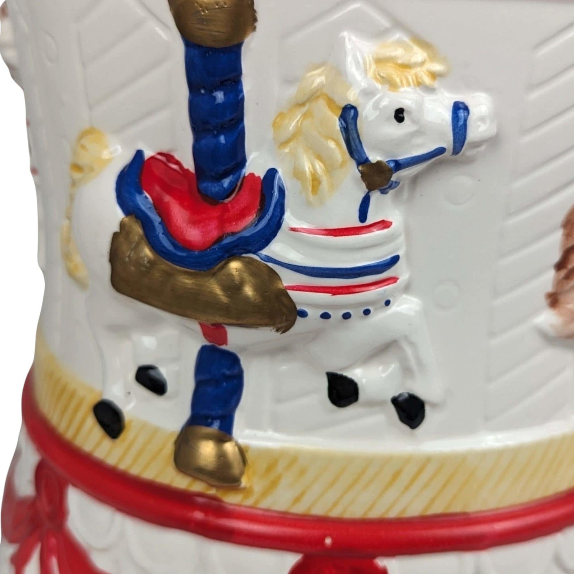 Vintage AMC Carousel Musical Cookie Jar