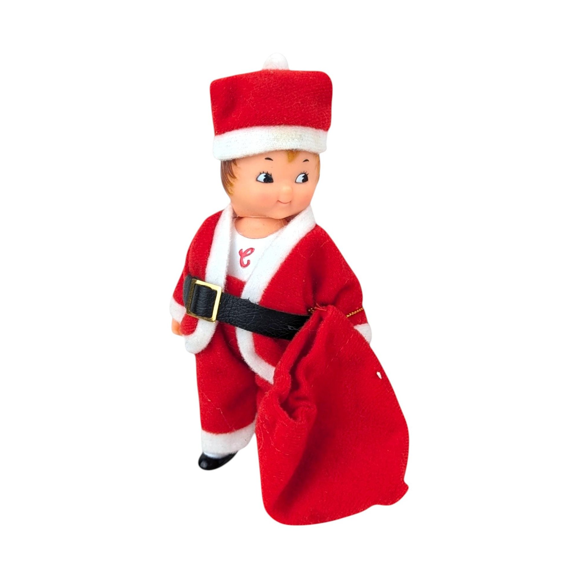 Vintage Campbell’s Kids Santa and Mrs. Claus Dolls