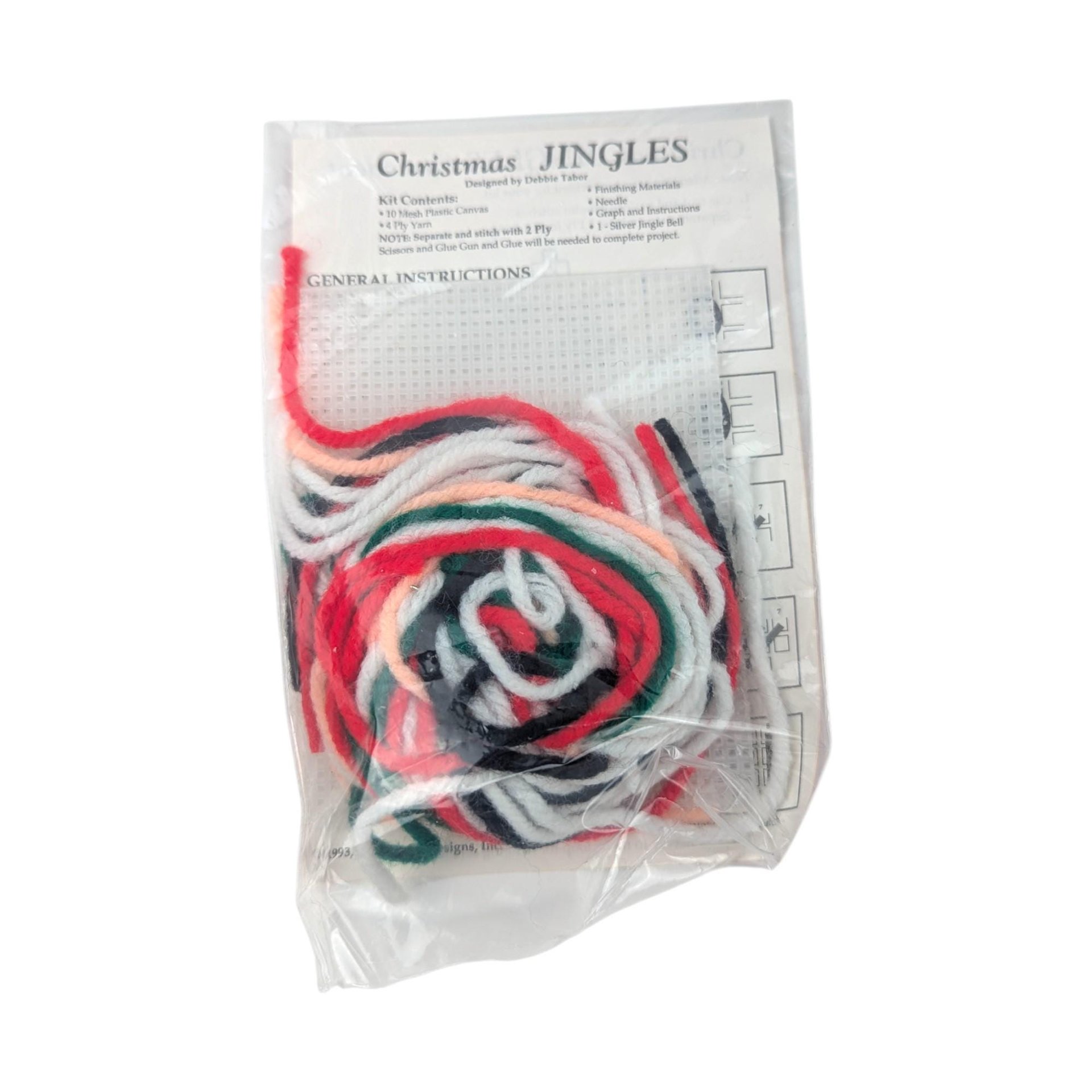 1993 Christmas Jingles Plastic Canvas Kits