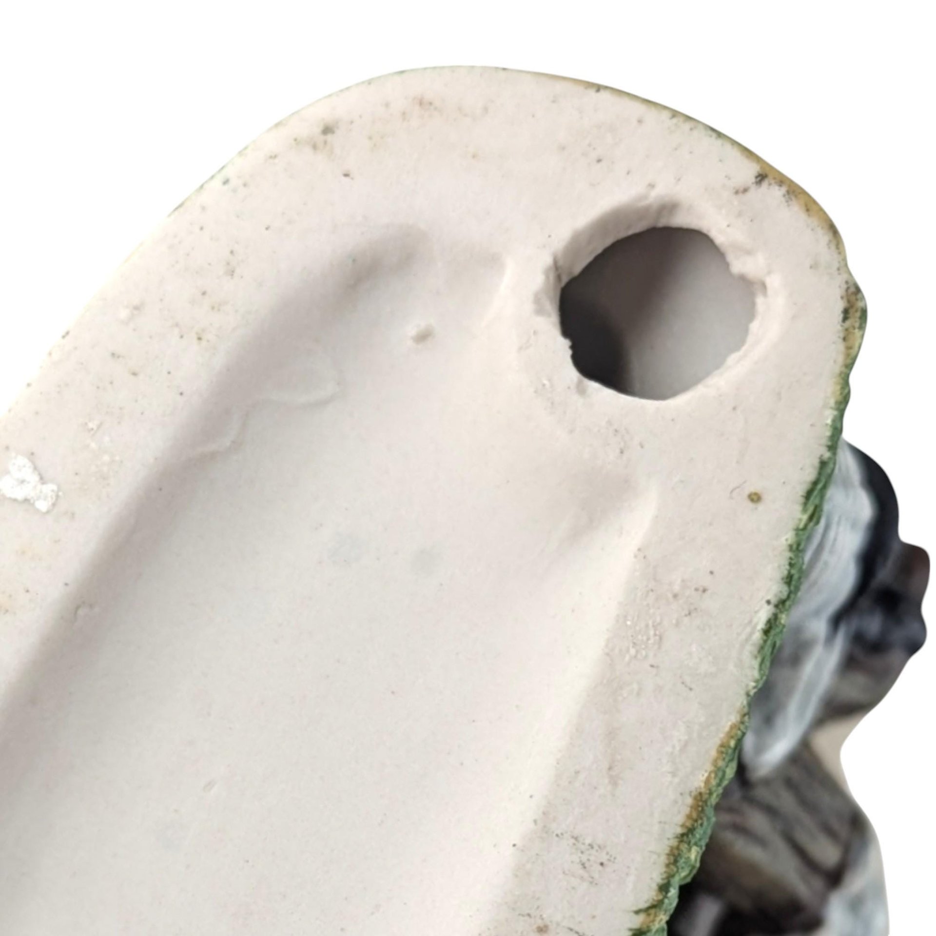 Vintage Halloween Skeleton Clock Tower Village Accessory