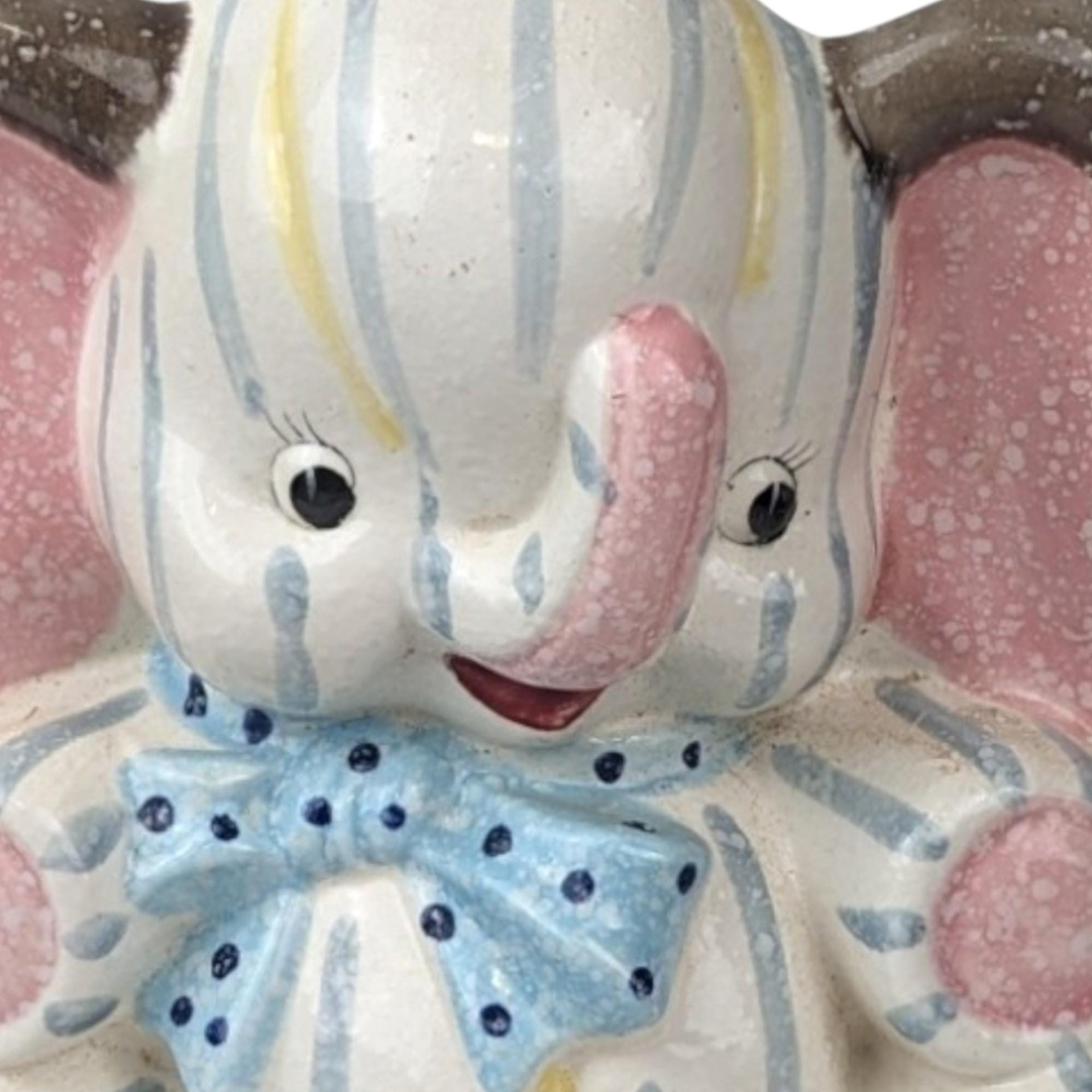 Vintage Napco Ceramic Elephant Planter