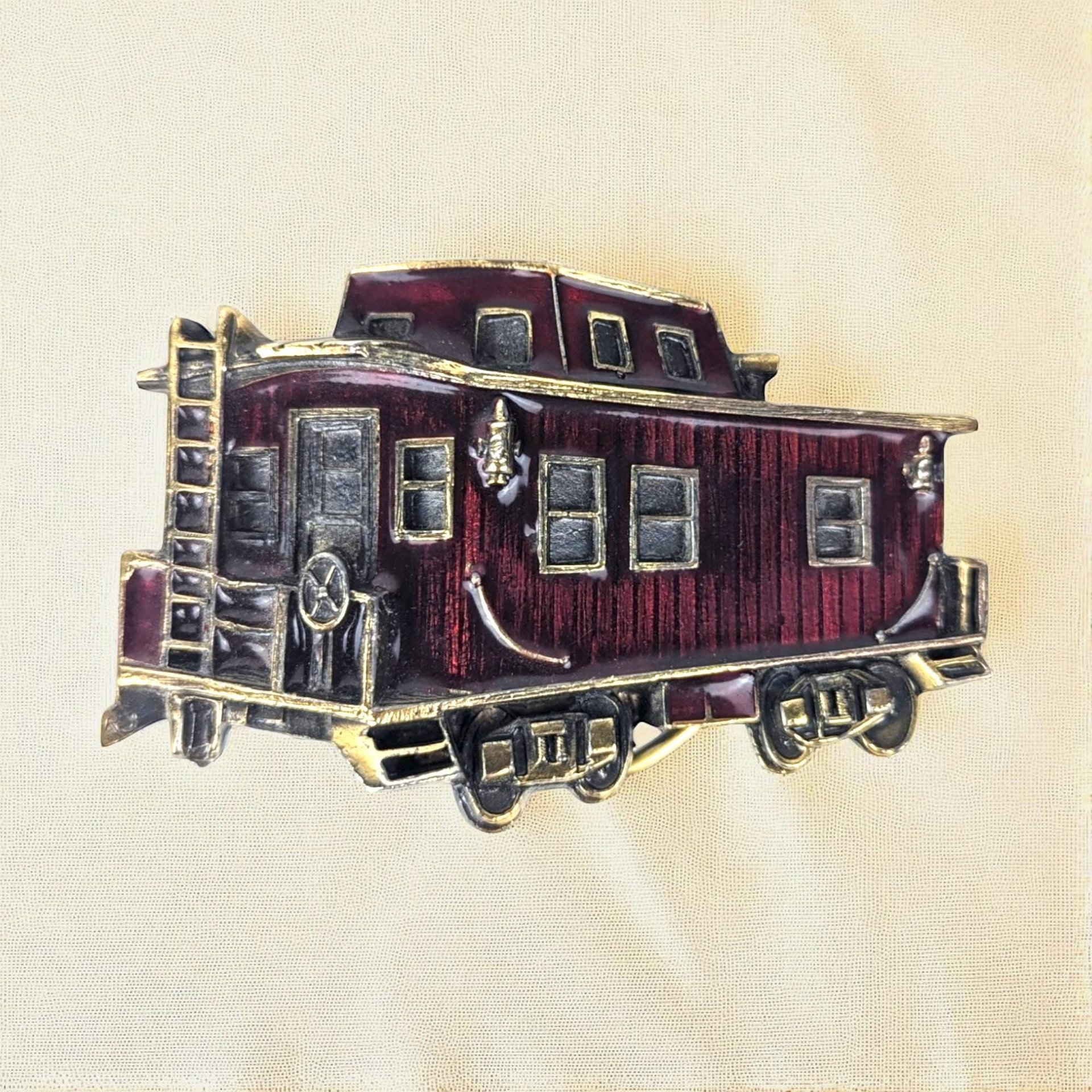 1976 Chicago Caboose Belt Buckle