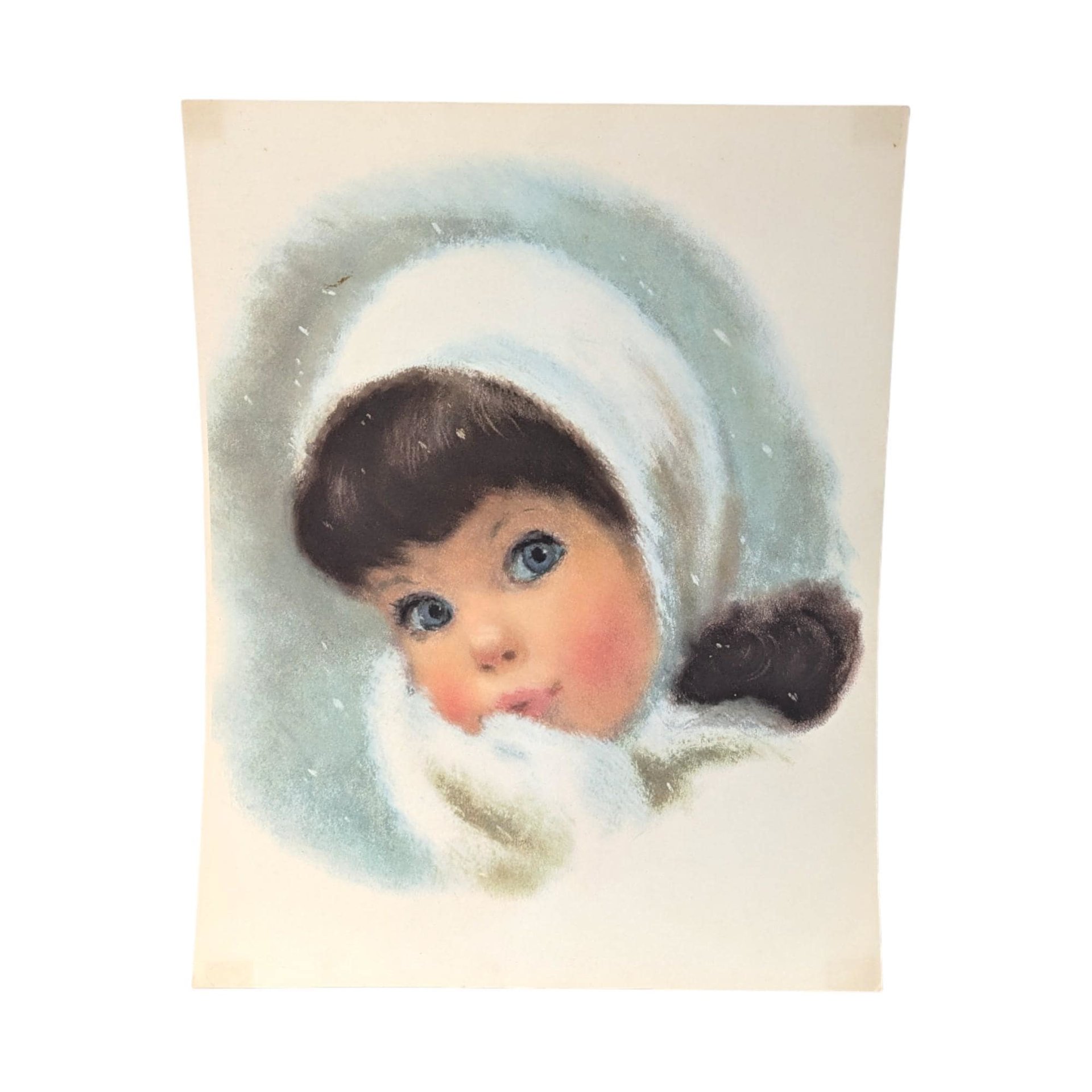 Vintage 1960s Northern Tissue "American Beauty" Portraits, Set of 4