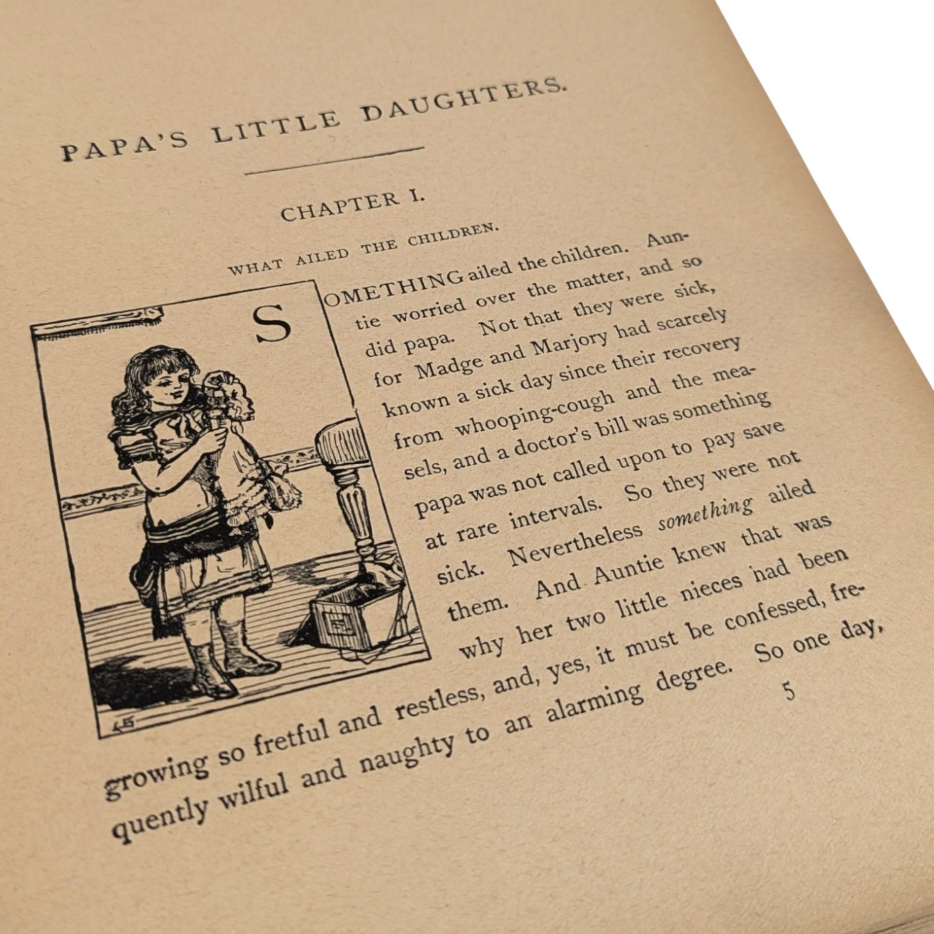 1891 Little Daughters Pleasure Book by Mary D. Brine