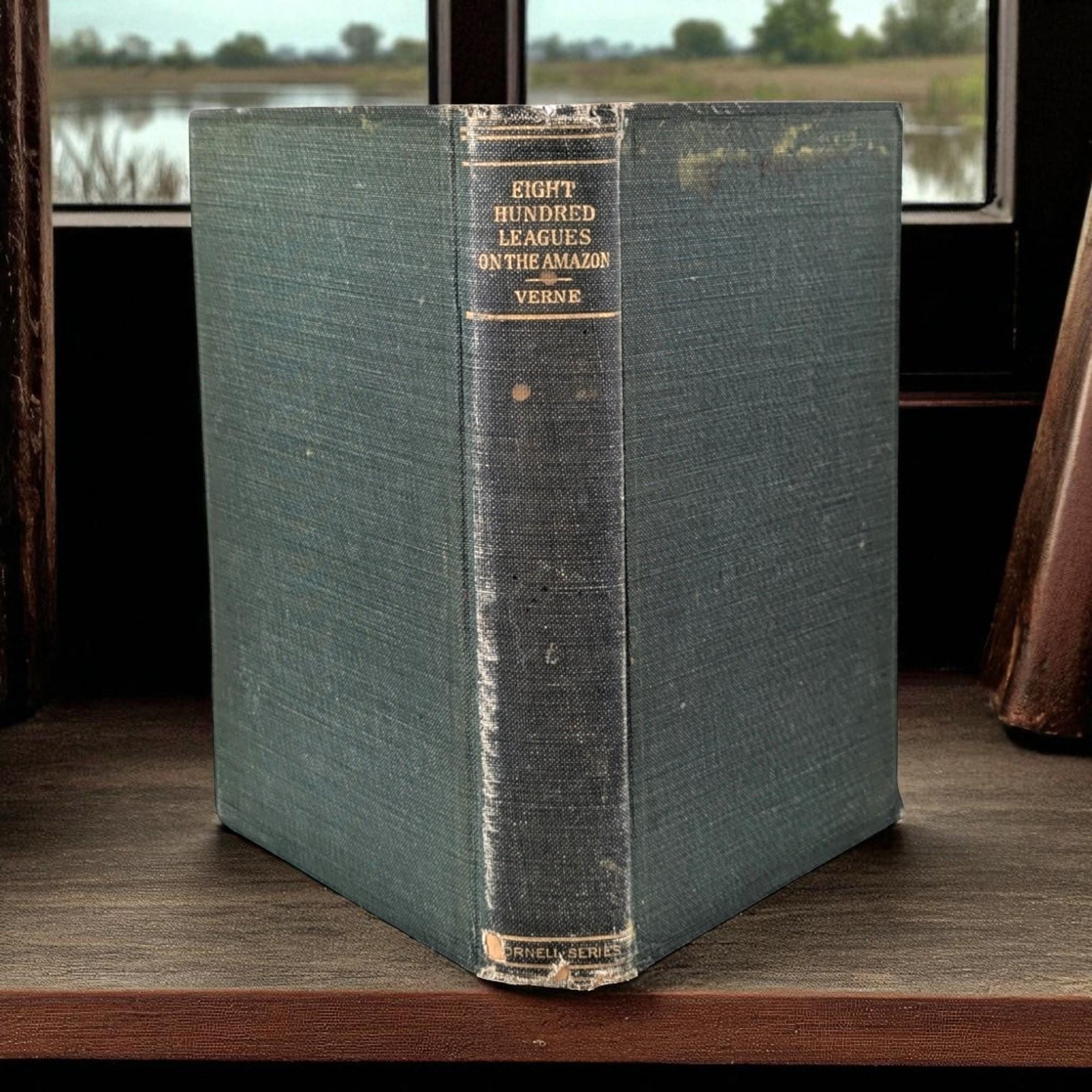 Antique Jules Verne Eight Hundred Leagues on the Amazon Hardcover